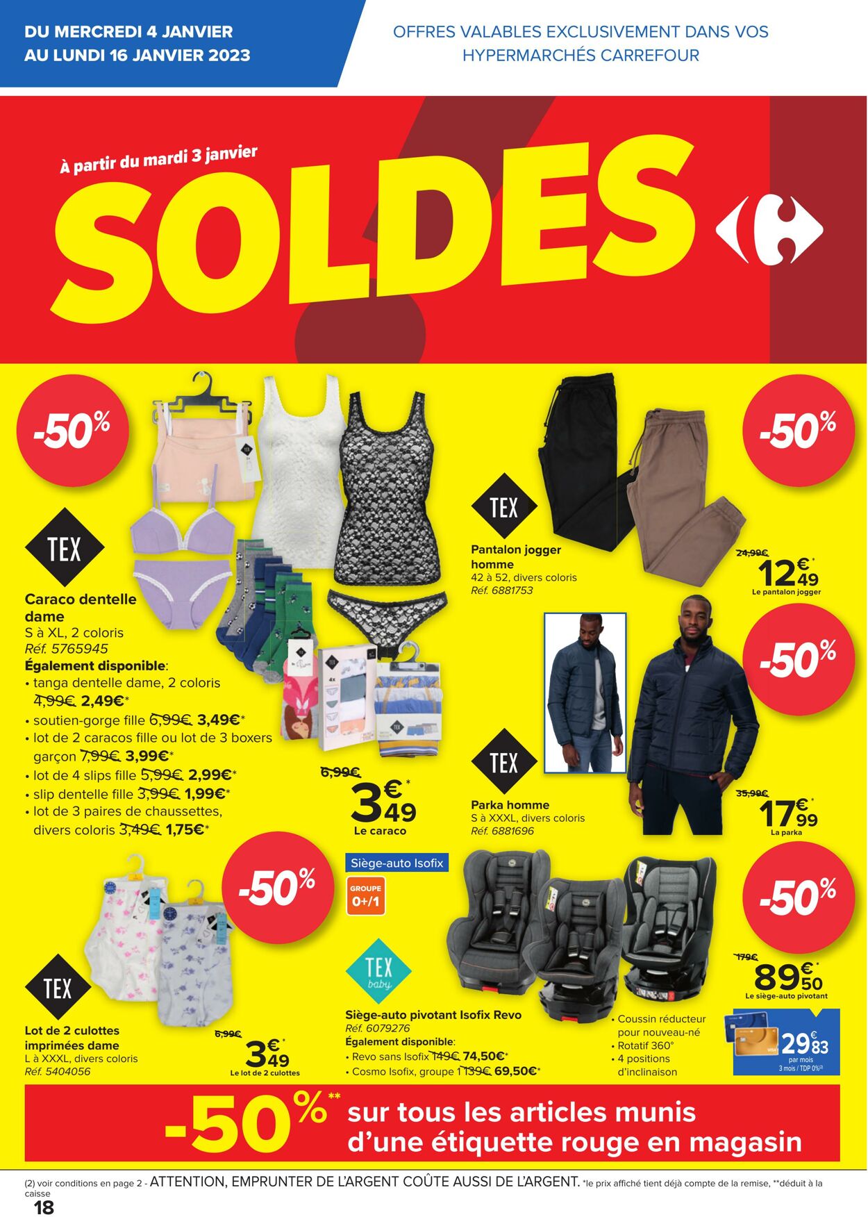 Folder Carrefour 04.01.2023 - 16.01.2023