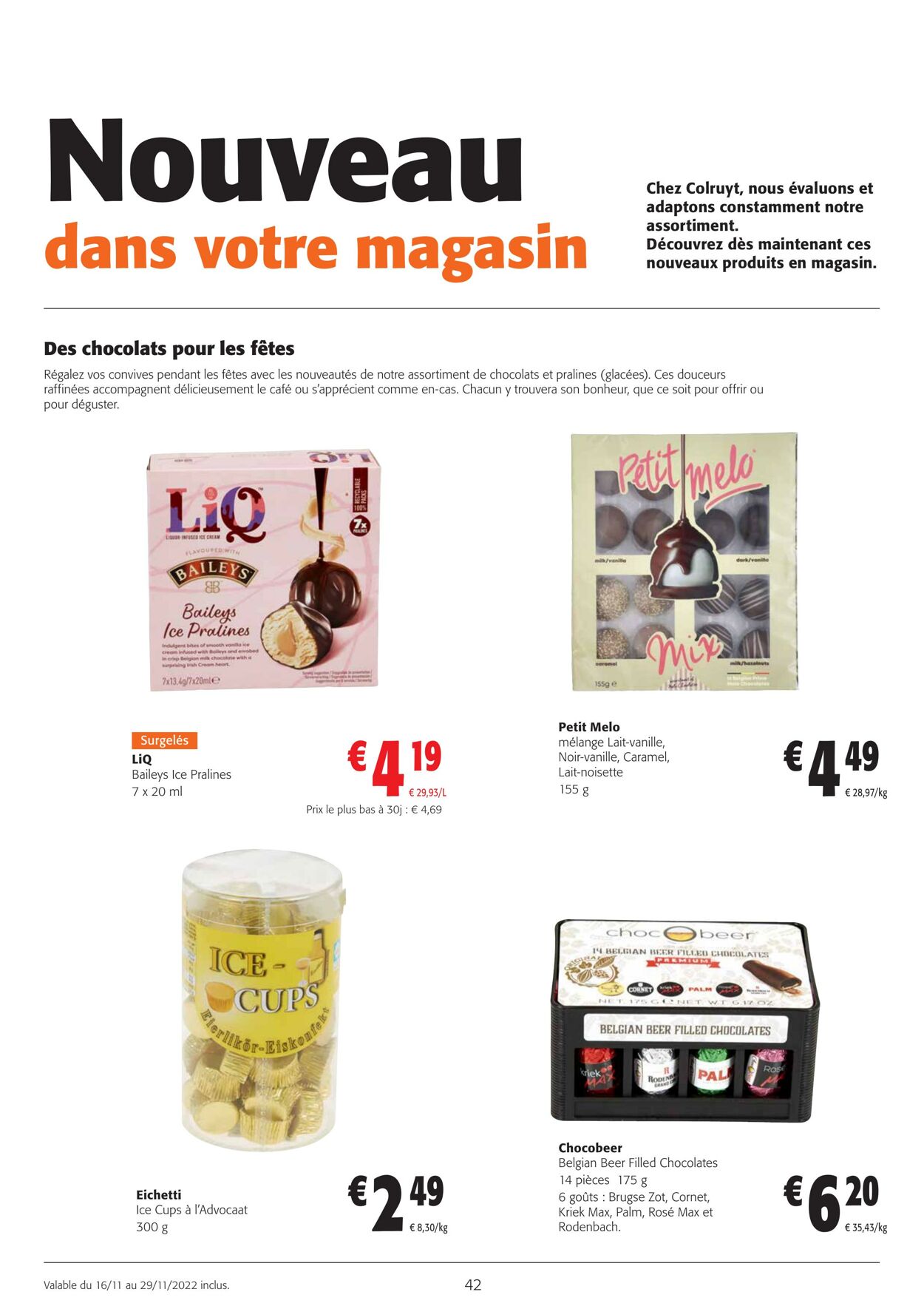 Folder Colruyt 16.11.2022 - 29.11.2022
