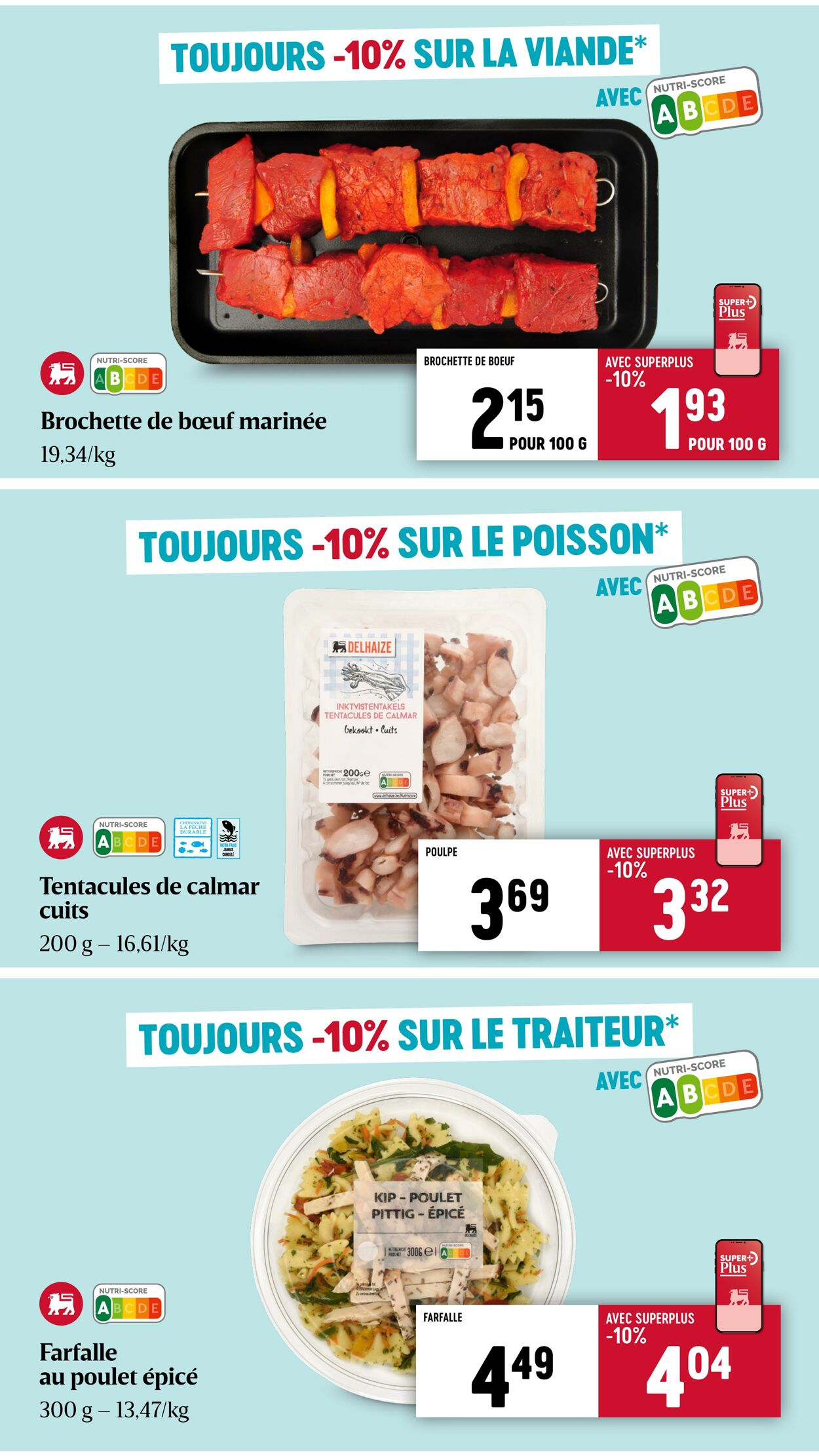 Folder Delhaize 13.04.2023 - 19.04.2023