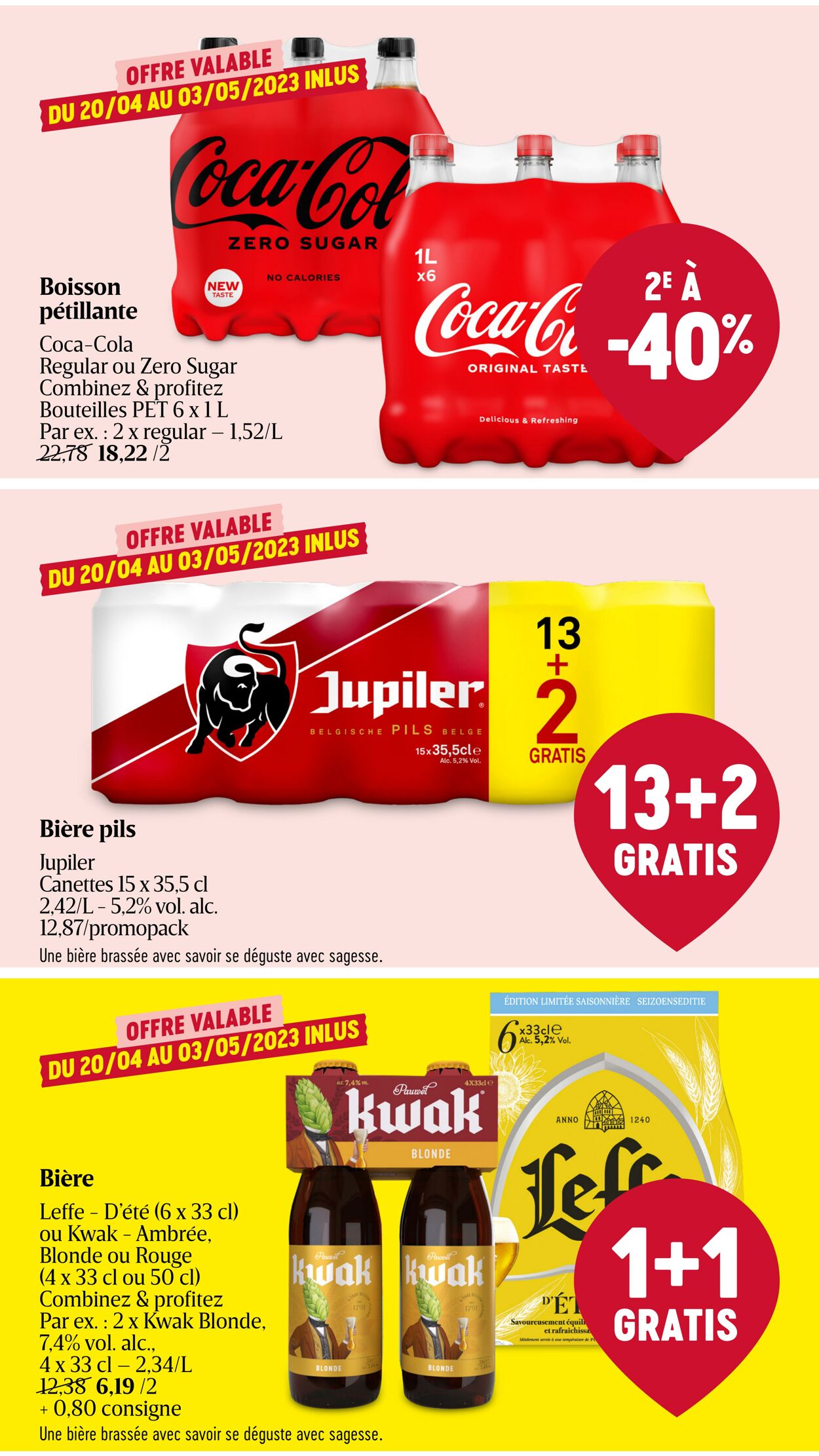 Folder Delhaize 20.04.2023 - 26.04.2023