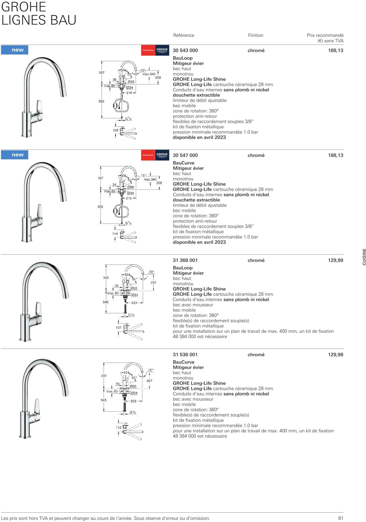 Folder Grohe 01.01.2023 - 31.12.2023