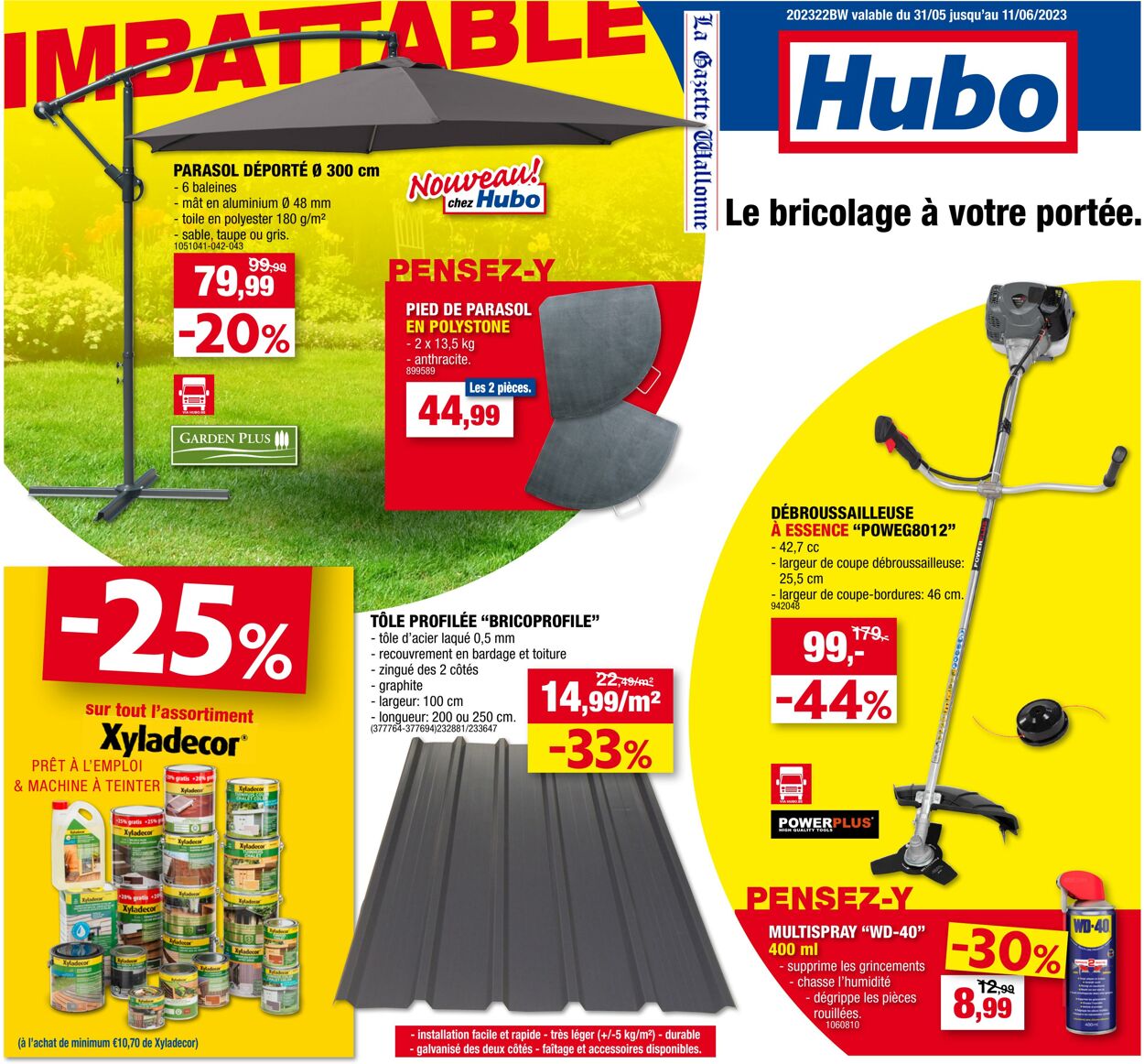 Folder Hubo 31.05.2023 - 11.06.2023