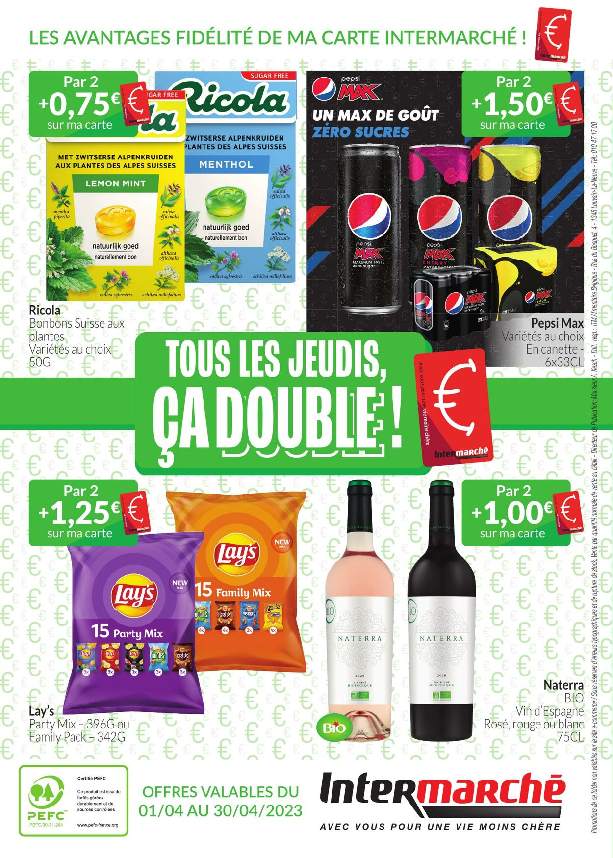 Folder Intermarché 01.04.2023 - 30.04.2023