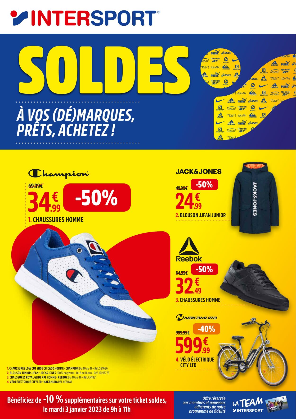 Folder Actuel Intersport - Black Friday 2022 - Valable à Partir Du 07. ...