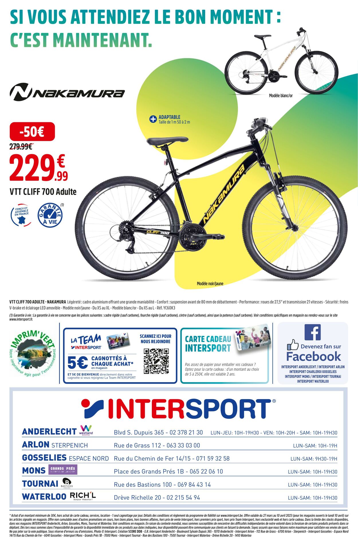 Folder Intersport 27.03.2023 - 10.04.2023