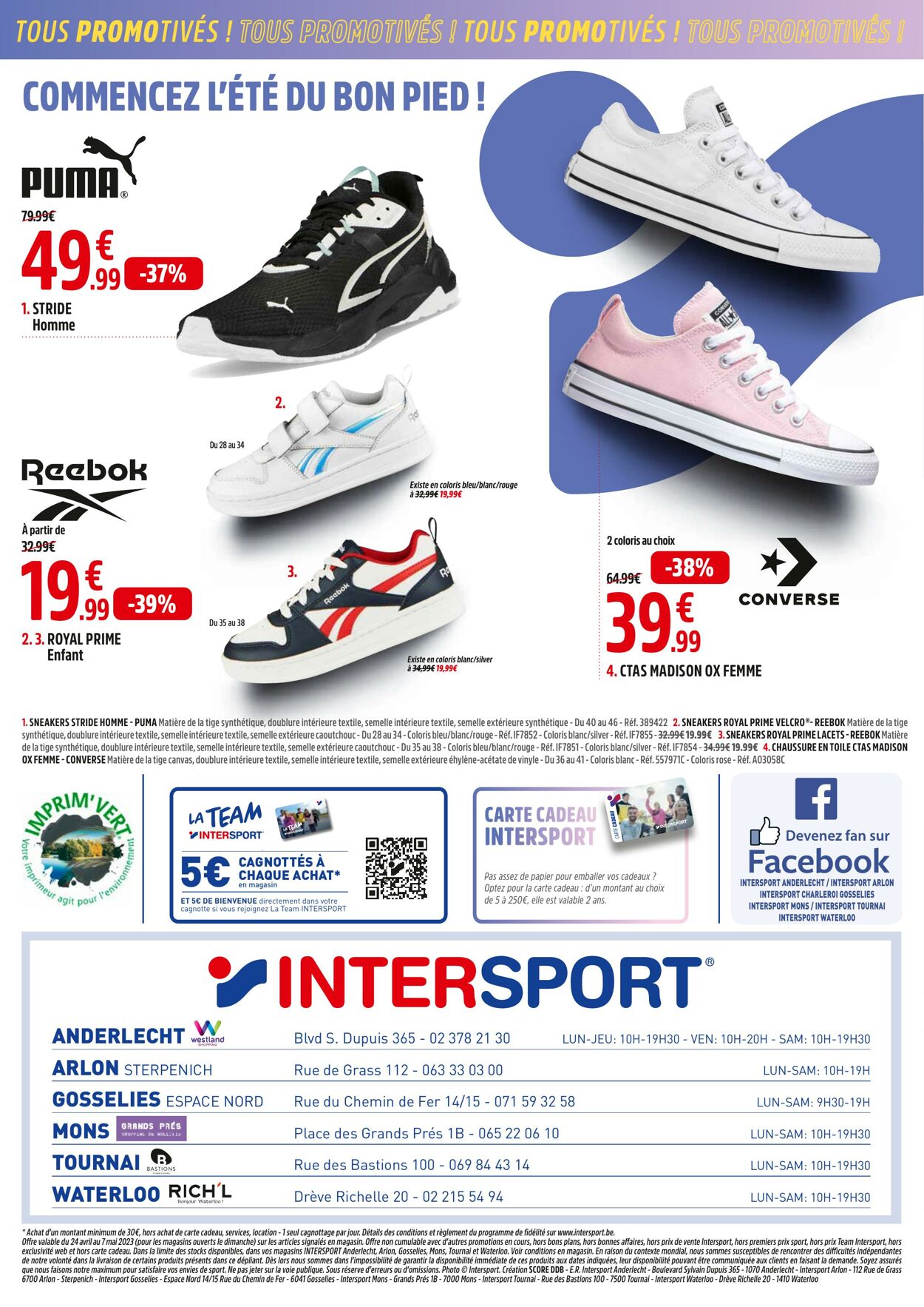 Folder Intersport 24.04.2023 - 07.05.2023