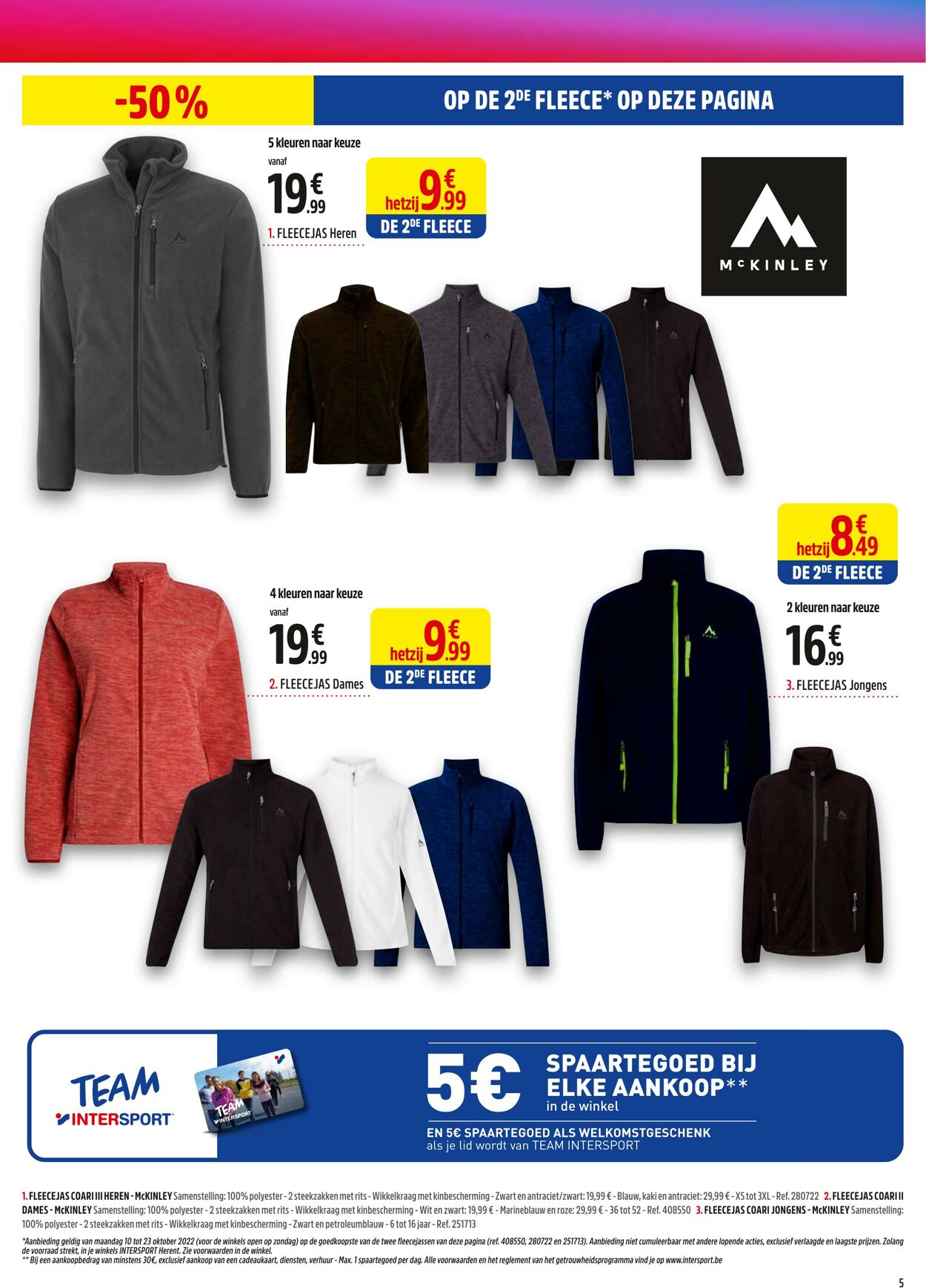 Folder Intersport 10.10.2022 - 23.10.2022