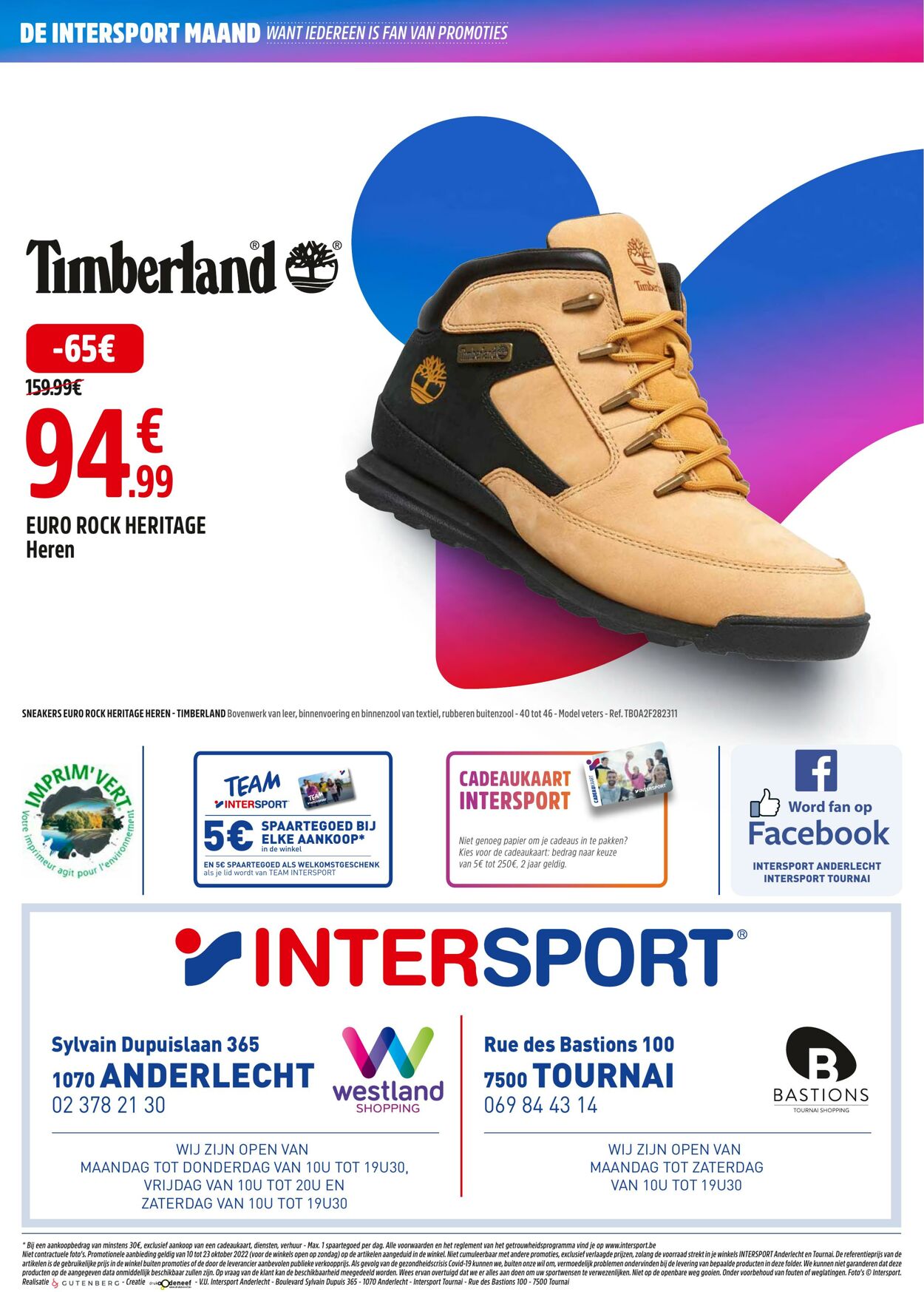 Folder Intersport 10.10.2022 - 23.10.2022