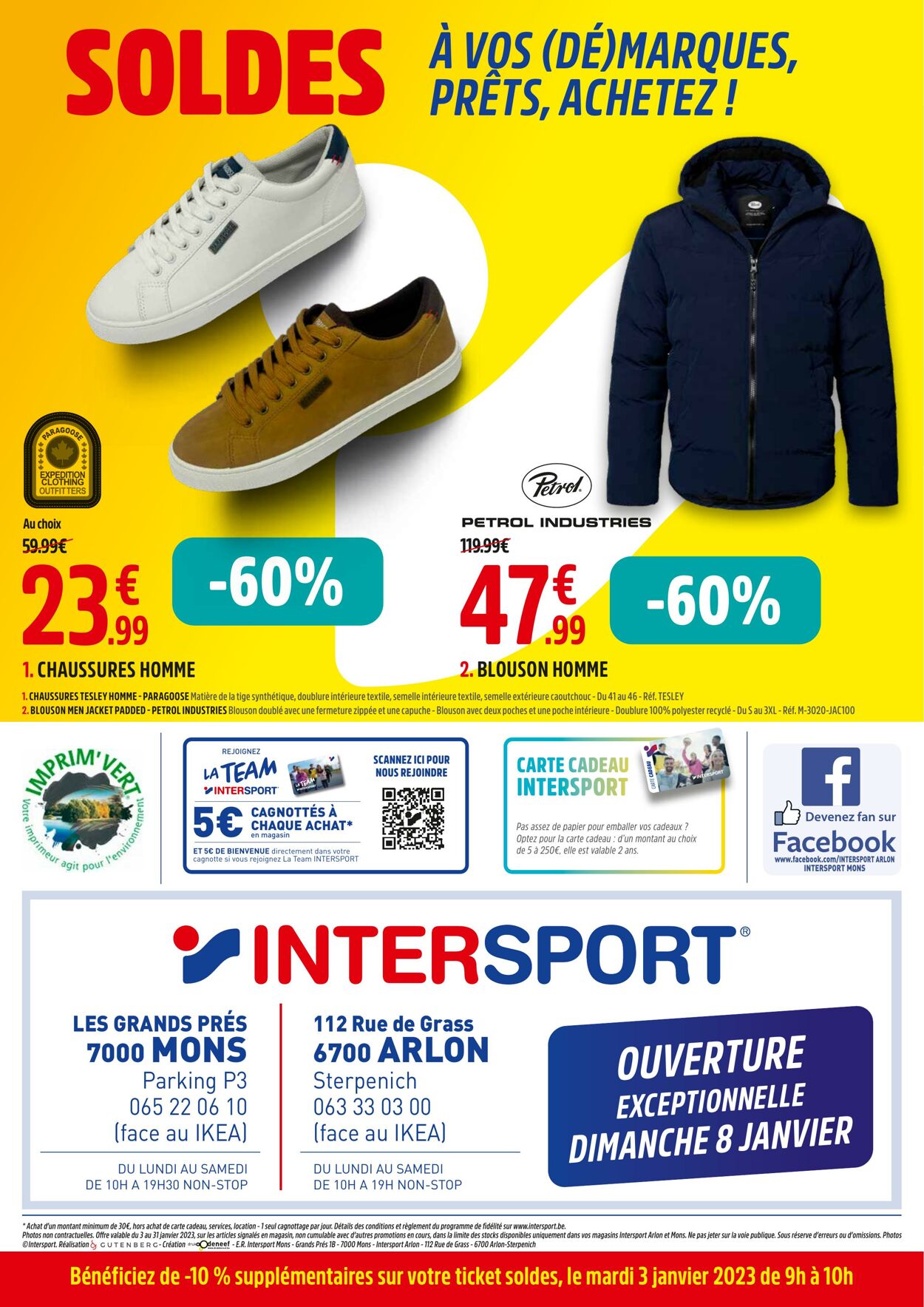 Folder Intersport 03.01.2023 - 31.01.2023