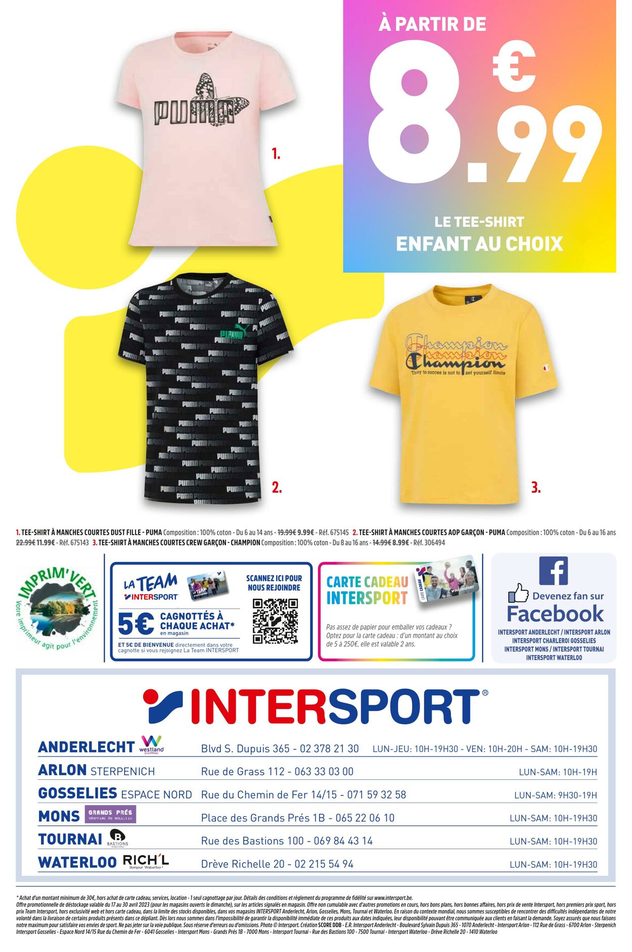 Folder Intersport 17.04.2023 - 30.04.2023