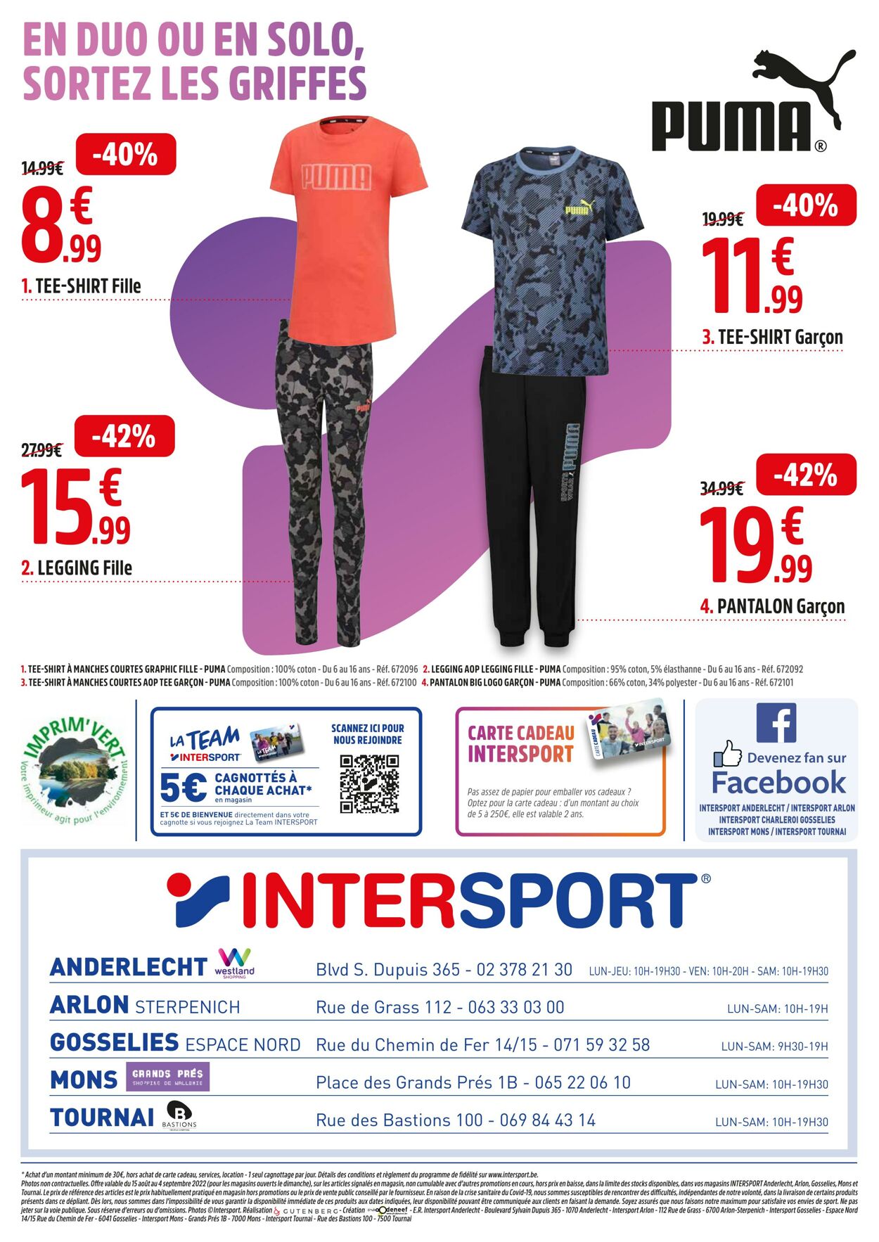 Folder Intersport 15.08.2022 - 04.09.2022