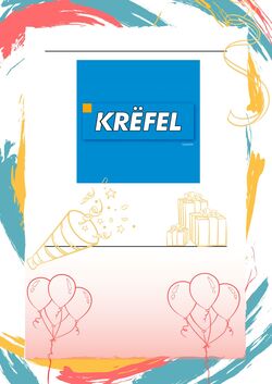Folder Krefel 16.05.2023 - 29.05.2023