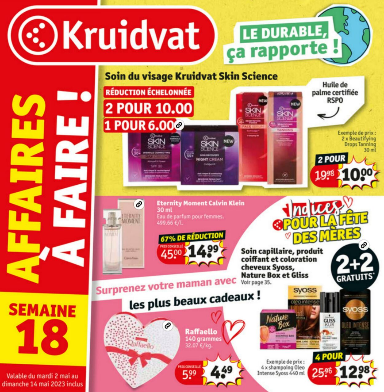 Folder Kruidvat 01.05.2023 - 14.05.2023