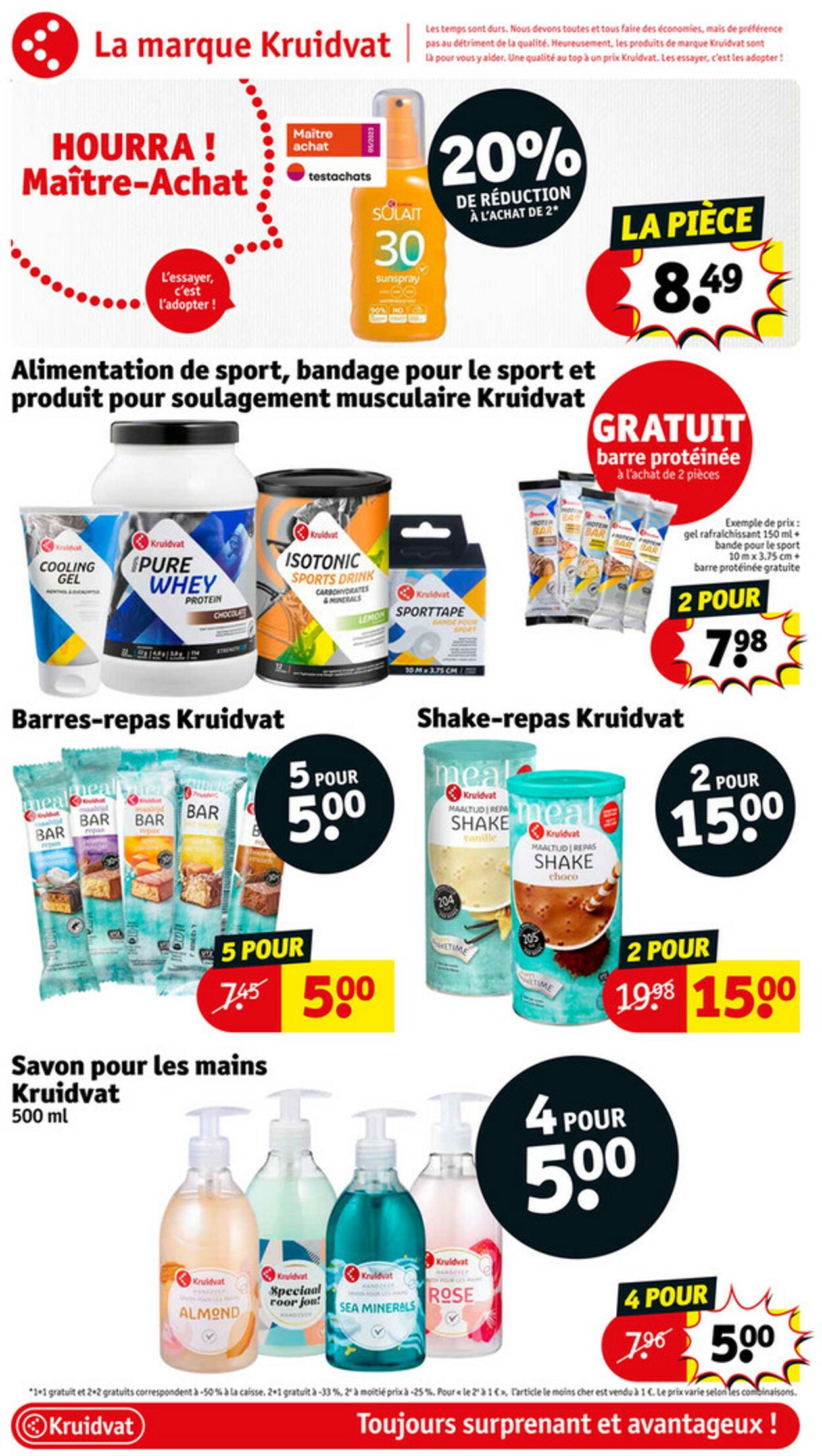 Folder Kruidvat 13.06.2023 - 25.06.2023