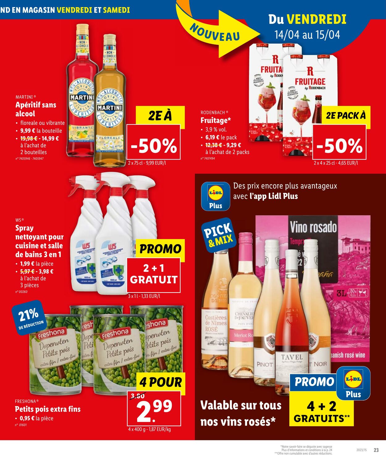 Lidl Folder Promotionnel Valable Partir Du 12 04 Au 18 04 Page N 