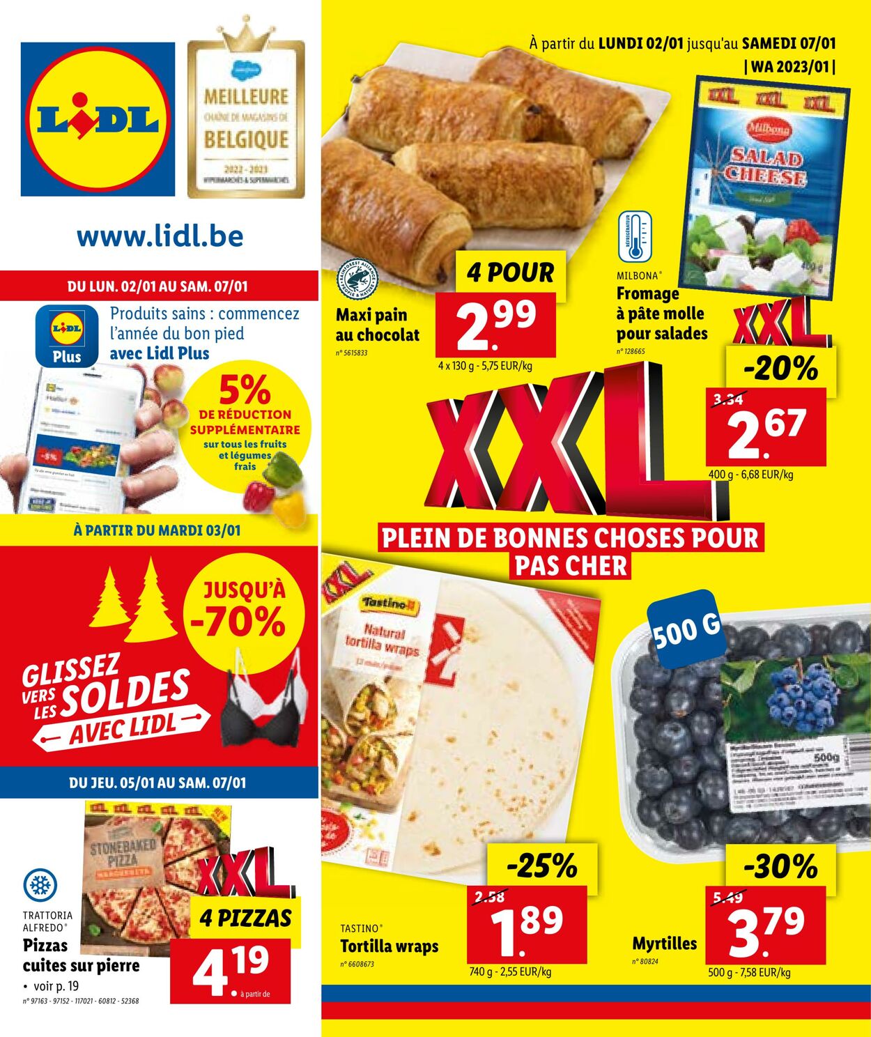 Folder Lidl 02.01.2023 - 07.01.2023