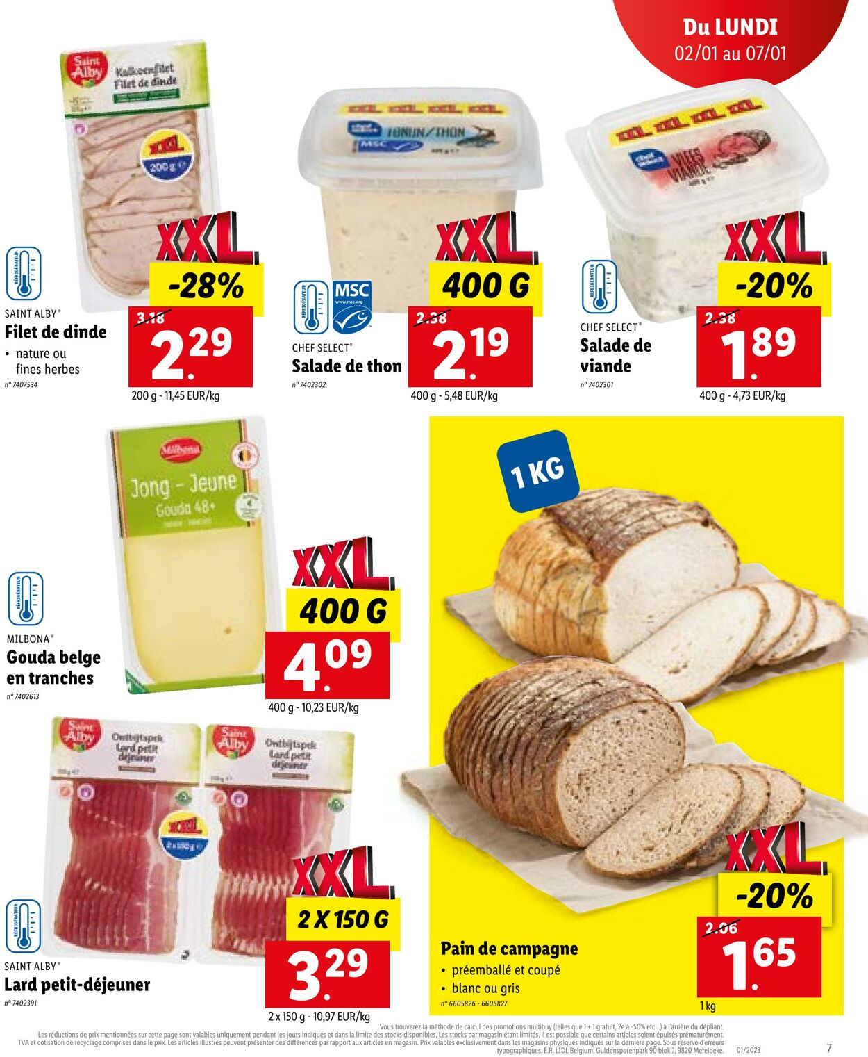 Folder Lidl 02.01.2023 - 07.01.2023