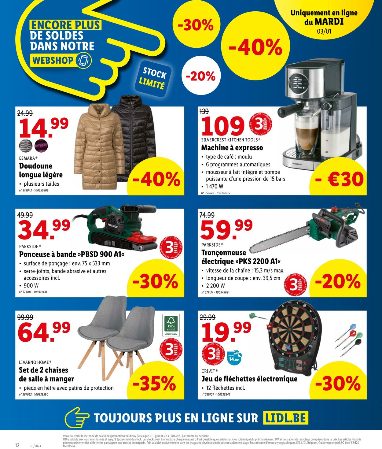 Folder Lidl 02.01.2023 - 07.01.2023