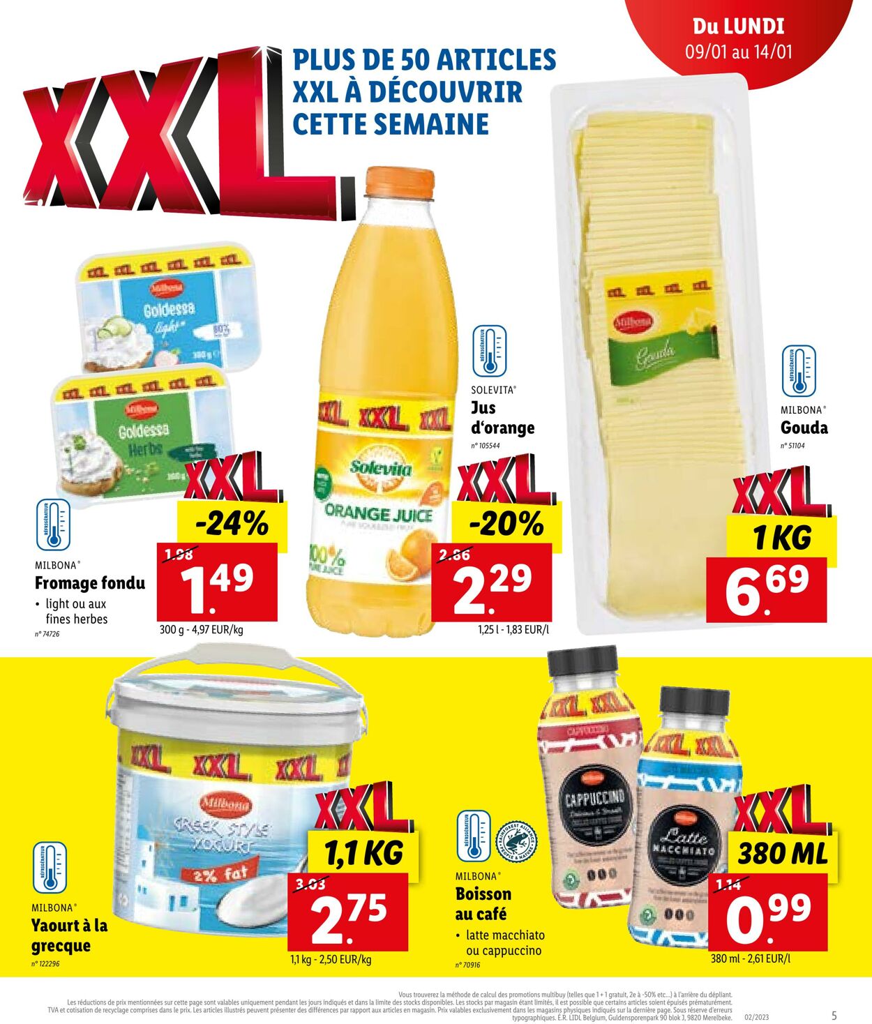 Folder Lidl 09.01.2023 - 14.01.2023