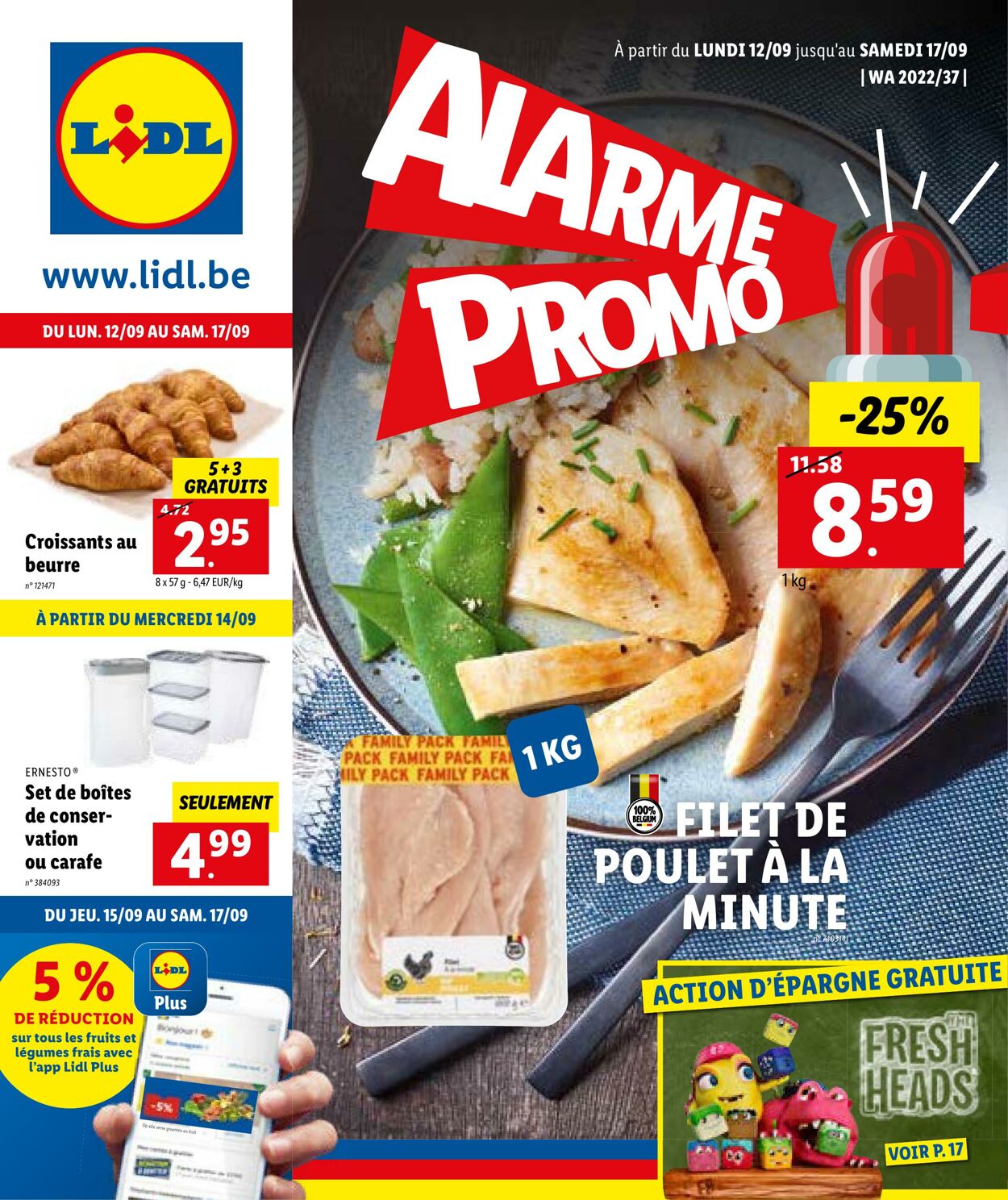 Folder Lidl 12.09.2022 - 17.09.2022