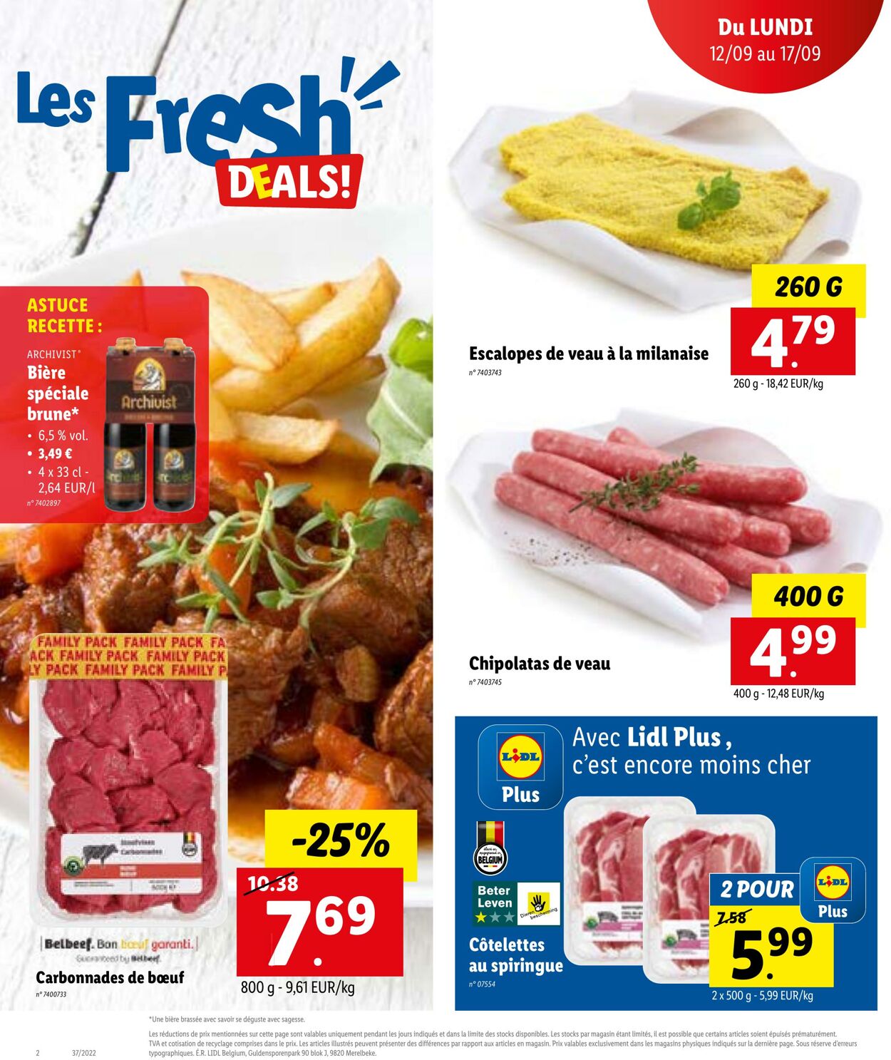 Folder Lidl 12.09.2022 - 17.09.2022