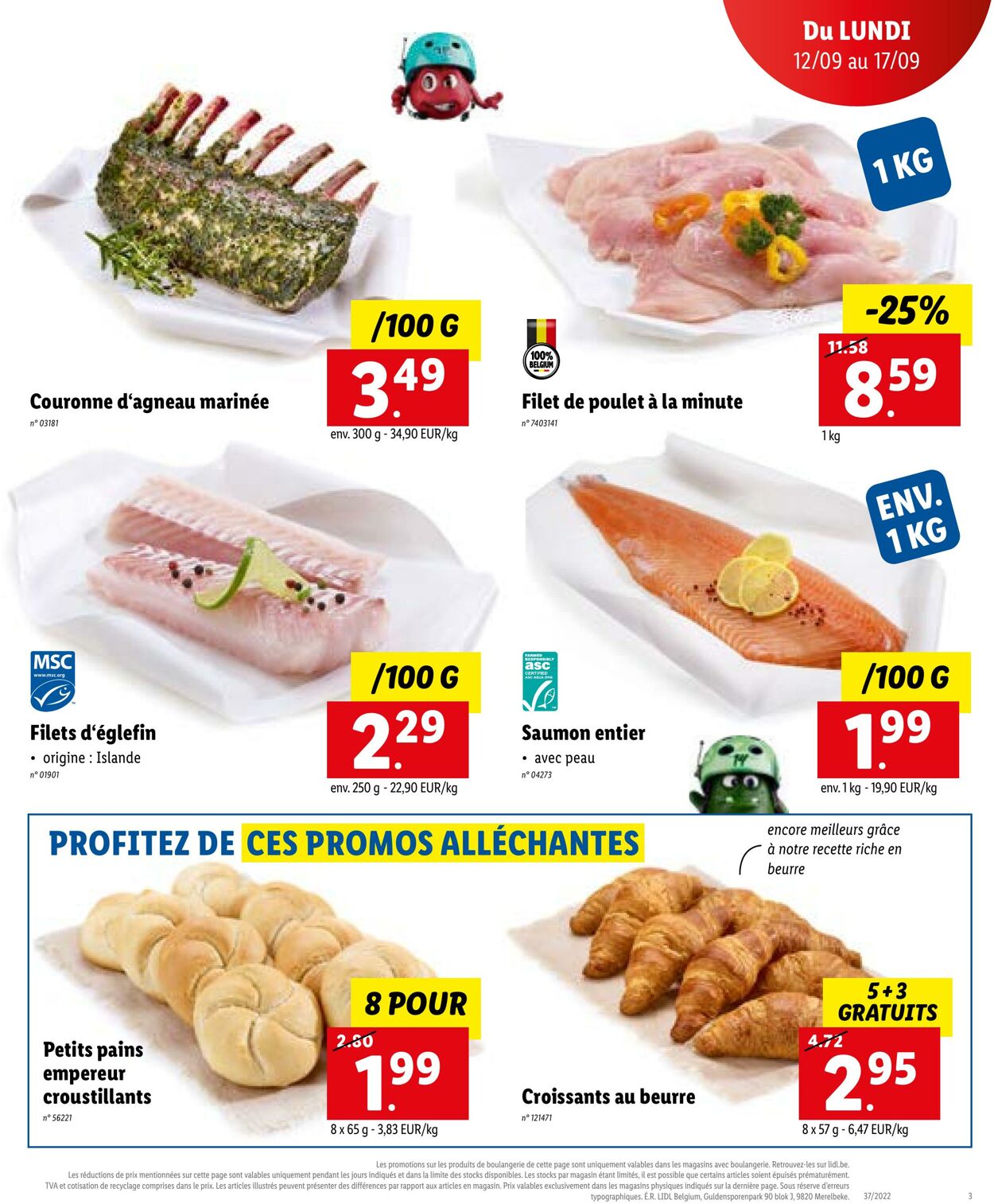 Folder Lidl 12.09.2022 - 17.09.2022