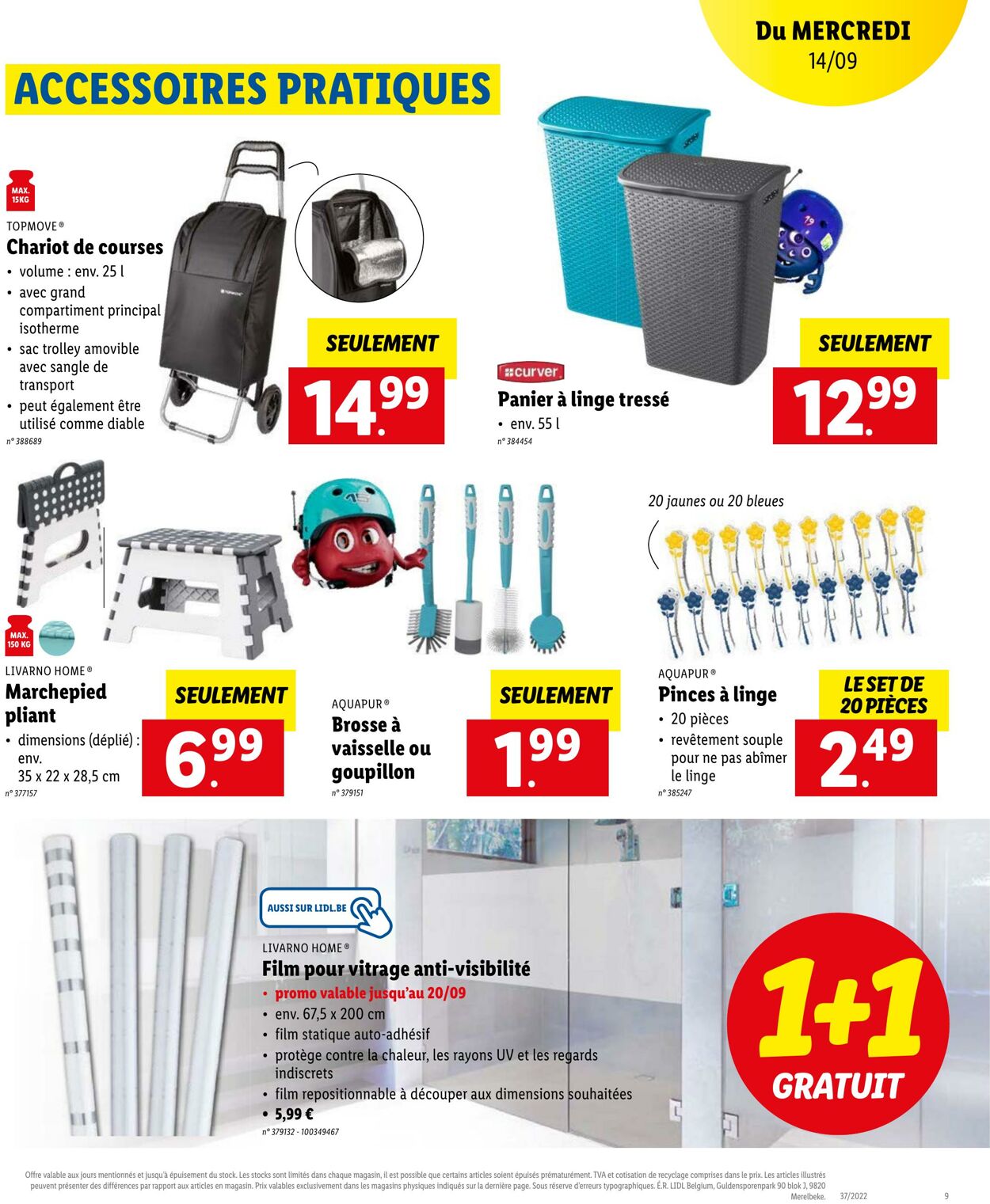 Folder Lidl 12.09.2022 - 17.09.2022