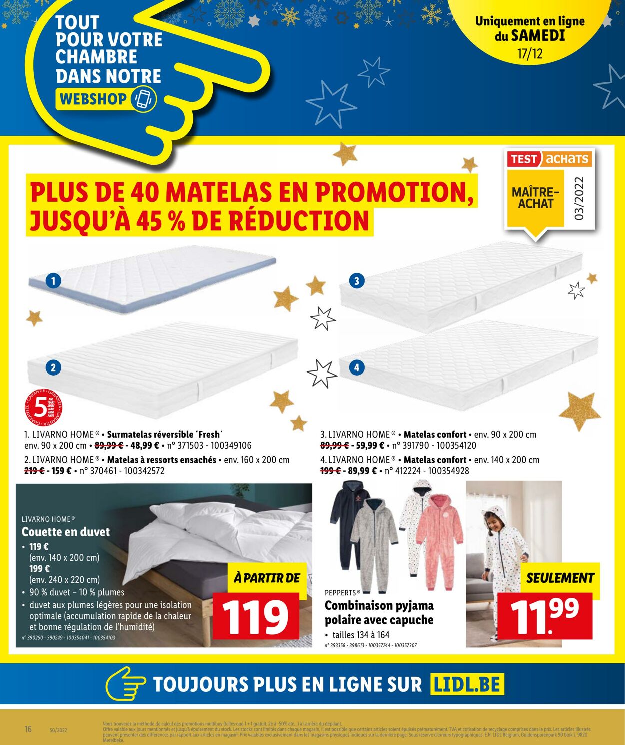 Folder Lidl 12.12.2022 - 17.12.2022