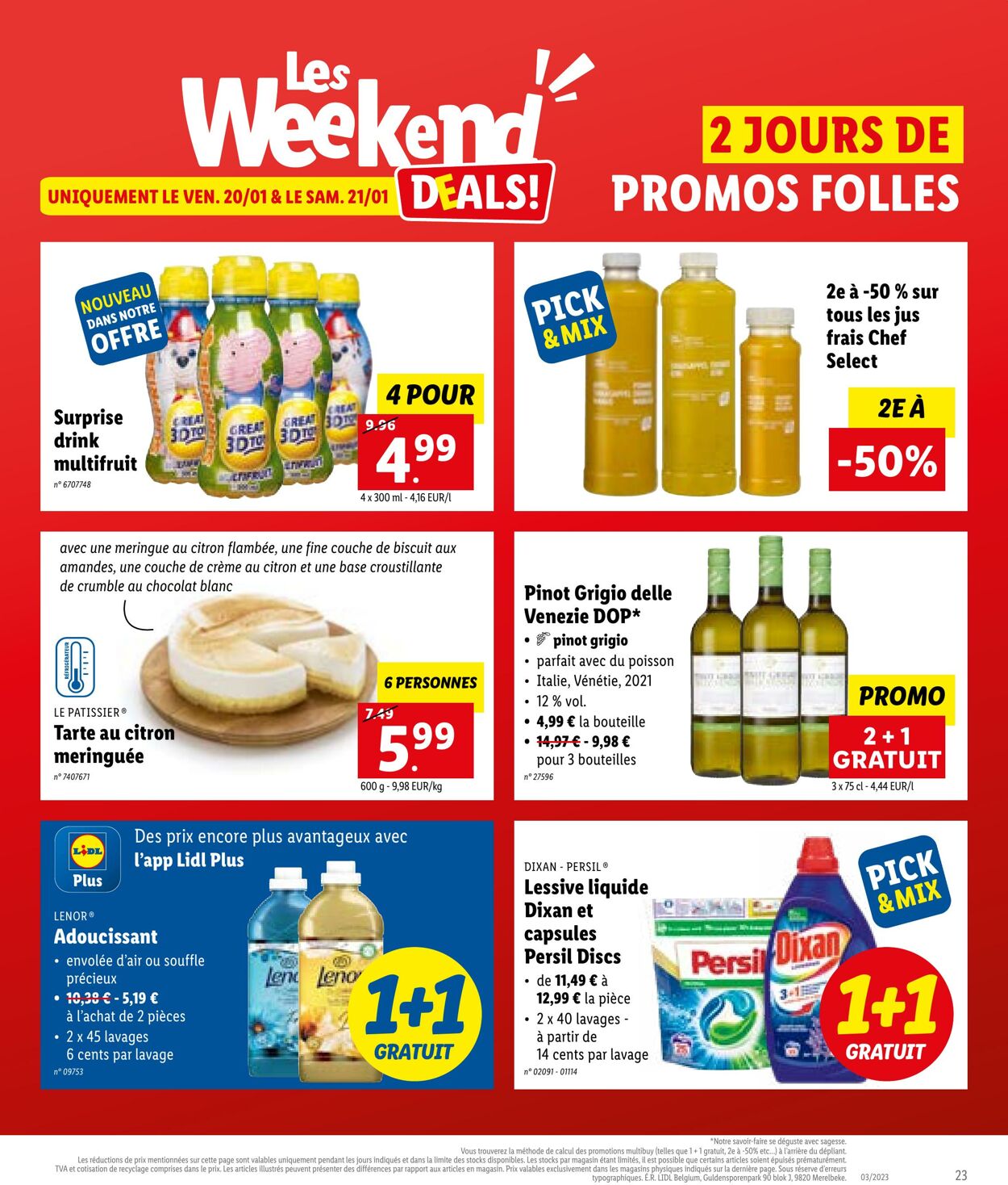 Folder Lidl 16.01.2023 - 21.01.2023