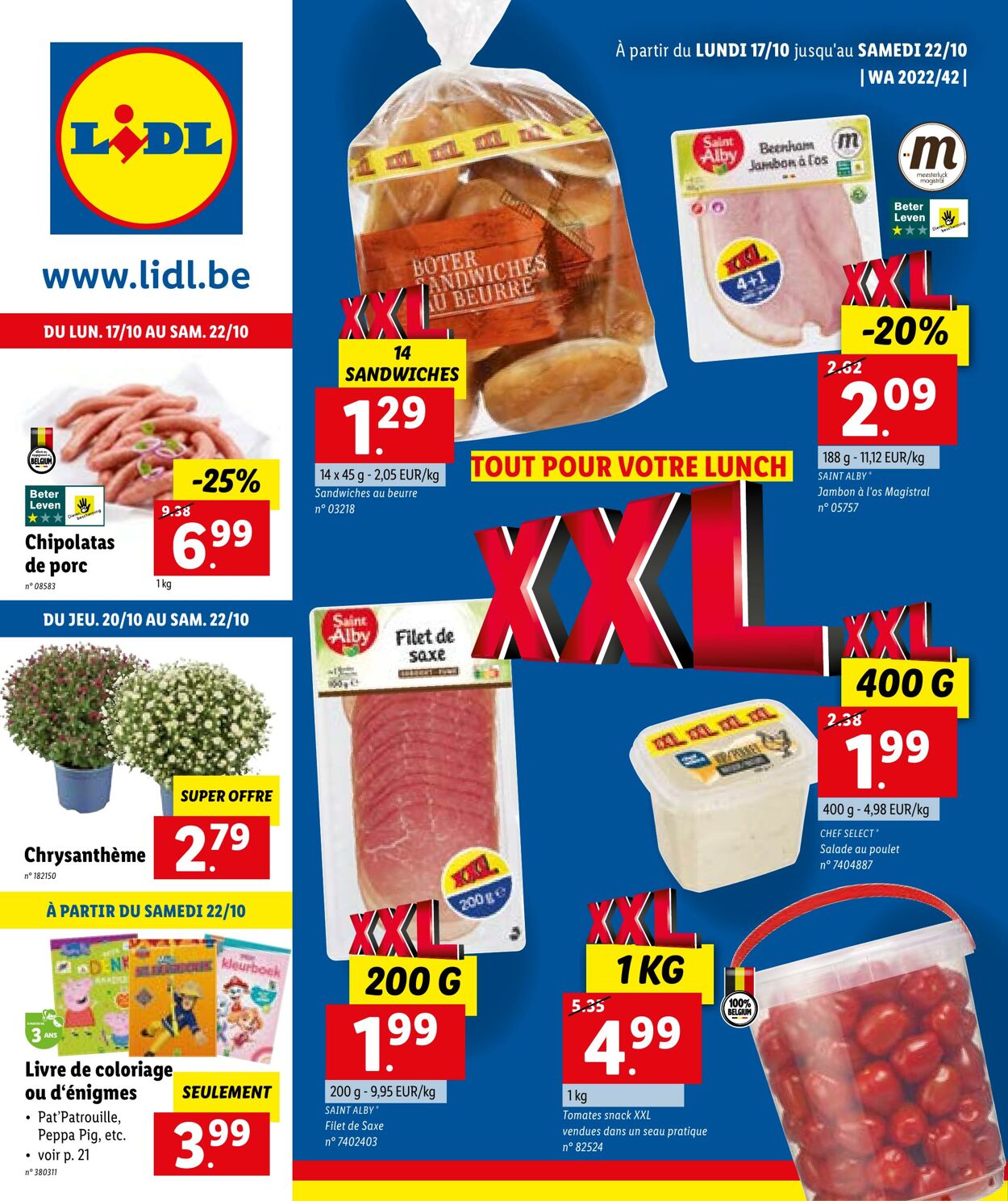 Folder Lidl 17.10.2022 - 22.10.2022