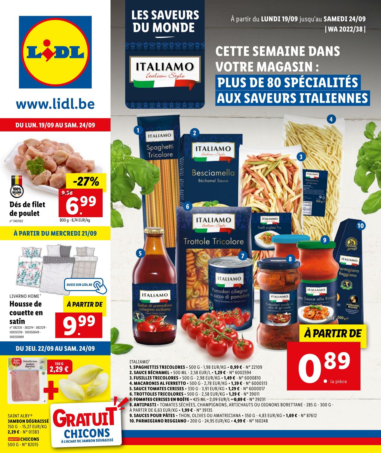 Folder Lidl 19.09.2022 - 24.09.2022