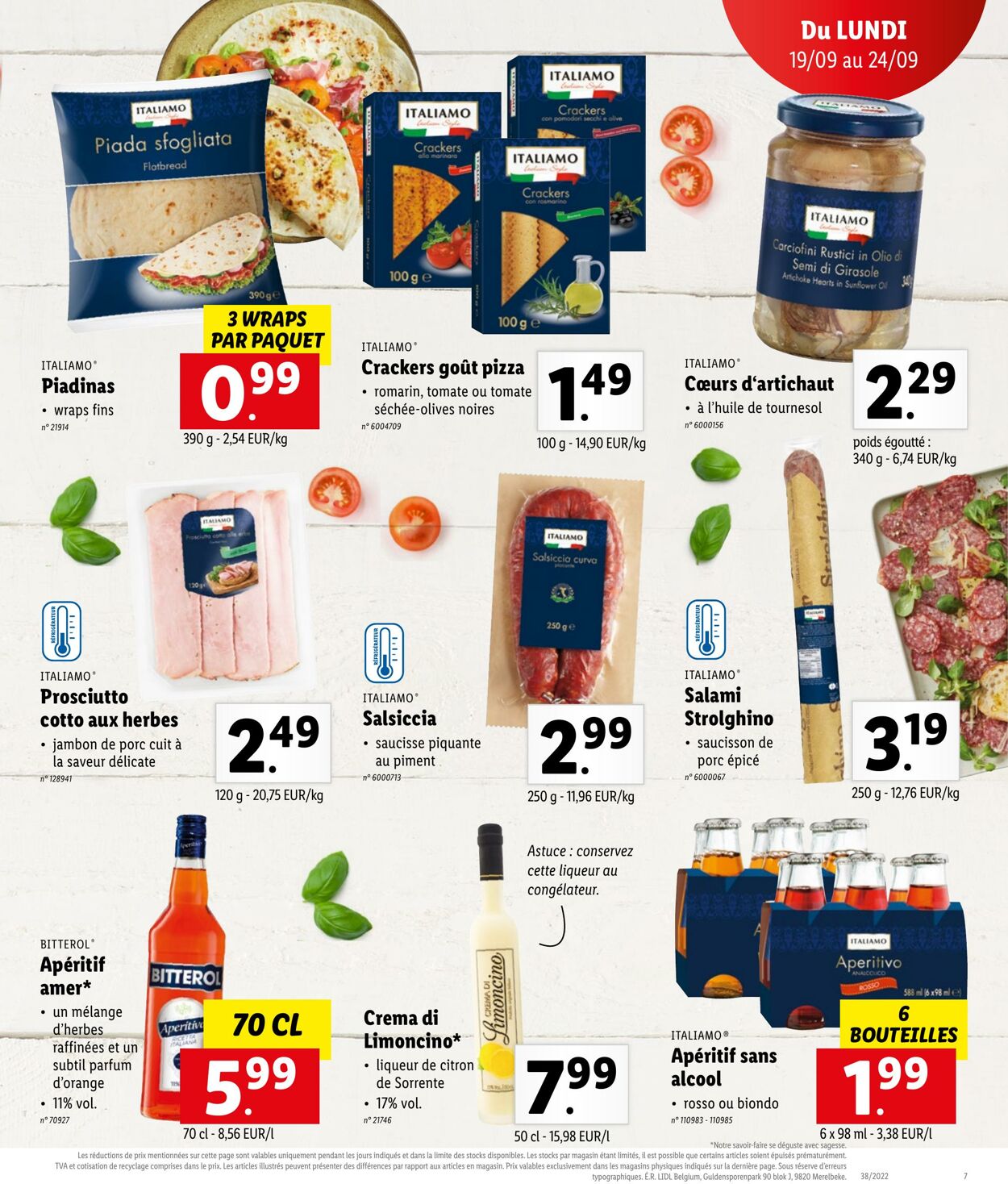 Folder Lidl 19.09.2022 - 24.09.2022