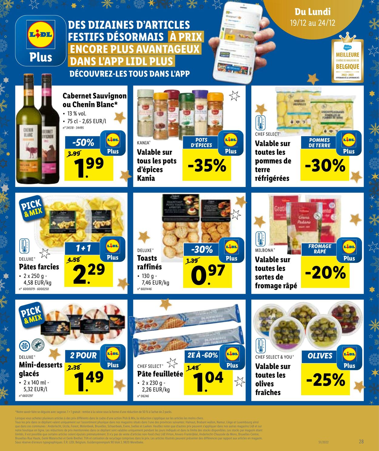 Folder Lidl 19.12.2022 - 24.12.2022