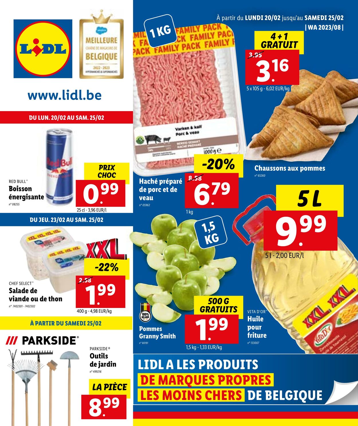 Folder Lidl 20.02.2023 - 25.02.2023