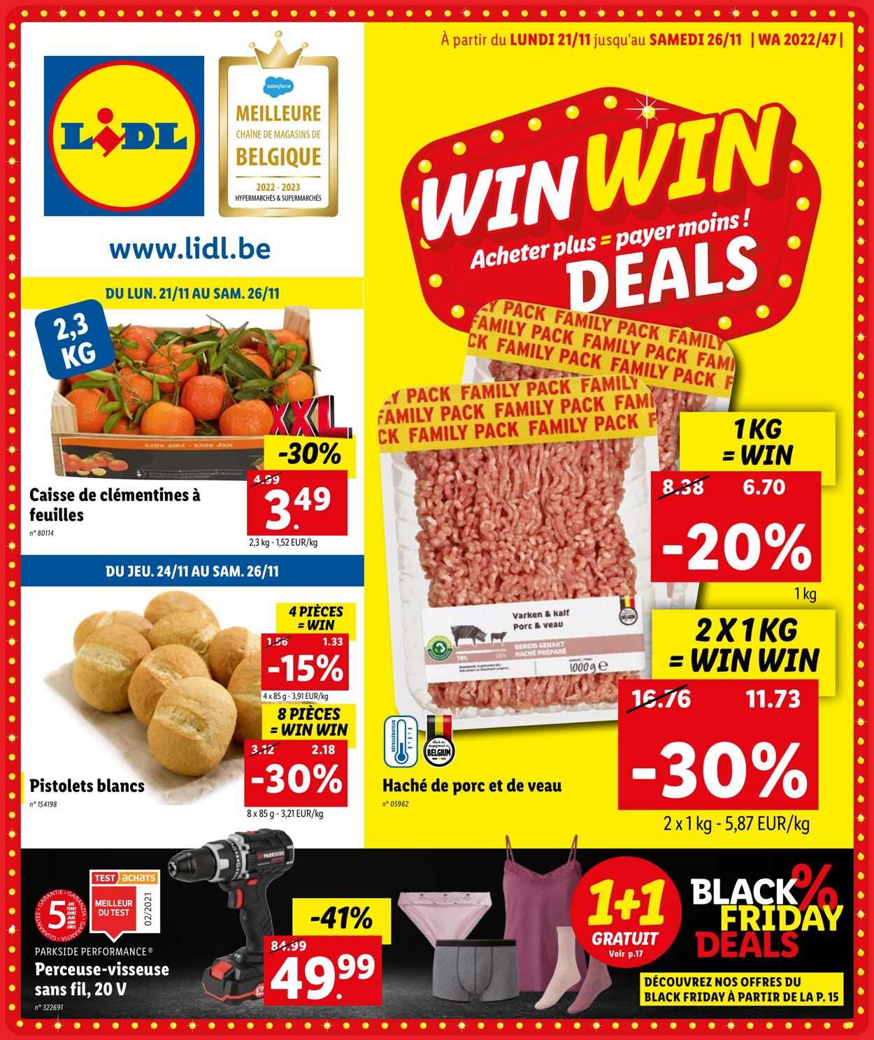 Folder Lidl 21.11.2022 - 26.11.2022