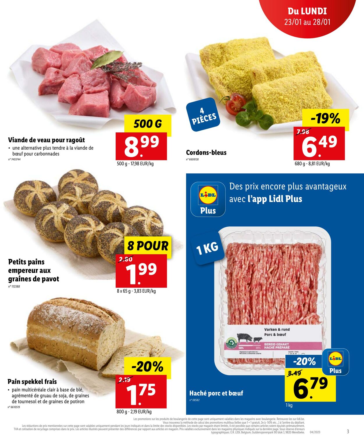 Folder Lidl 23.01.2023 - 28.01.2023