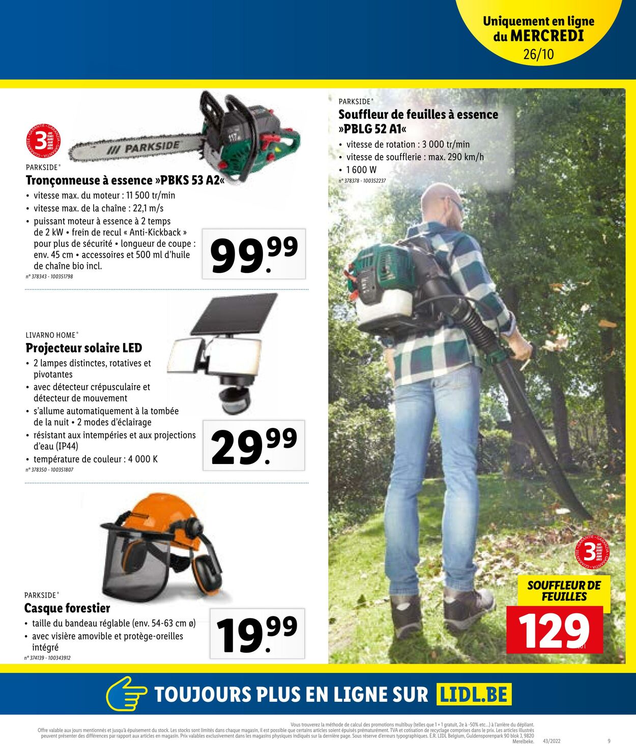 Folder Lidl 24.10.2022 - 29.10.2022