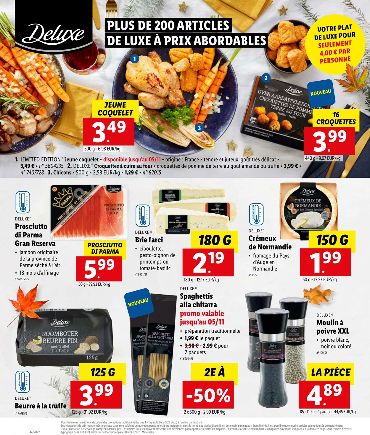 Folder Lidl 31.10.2022 - 05.11.2022