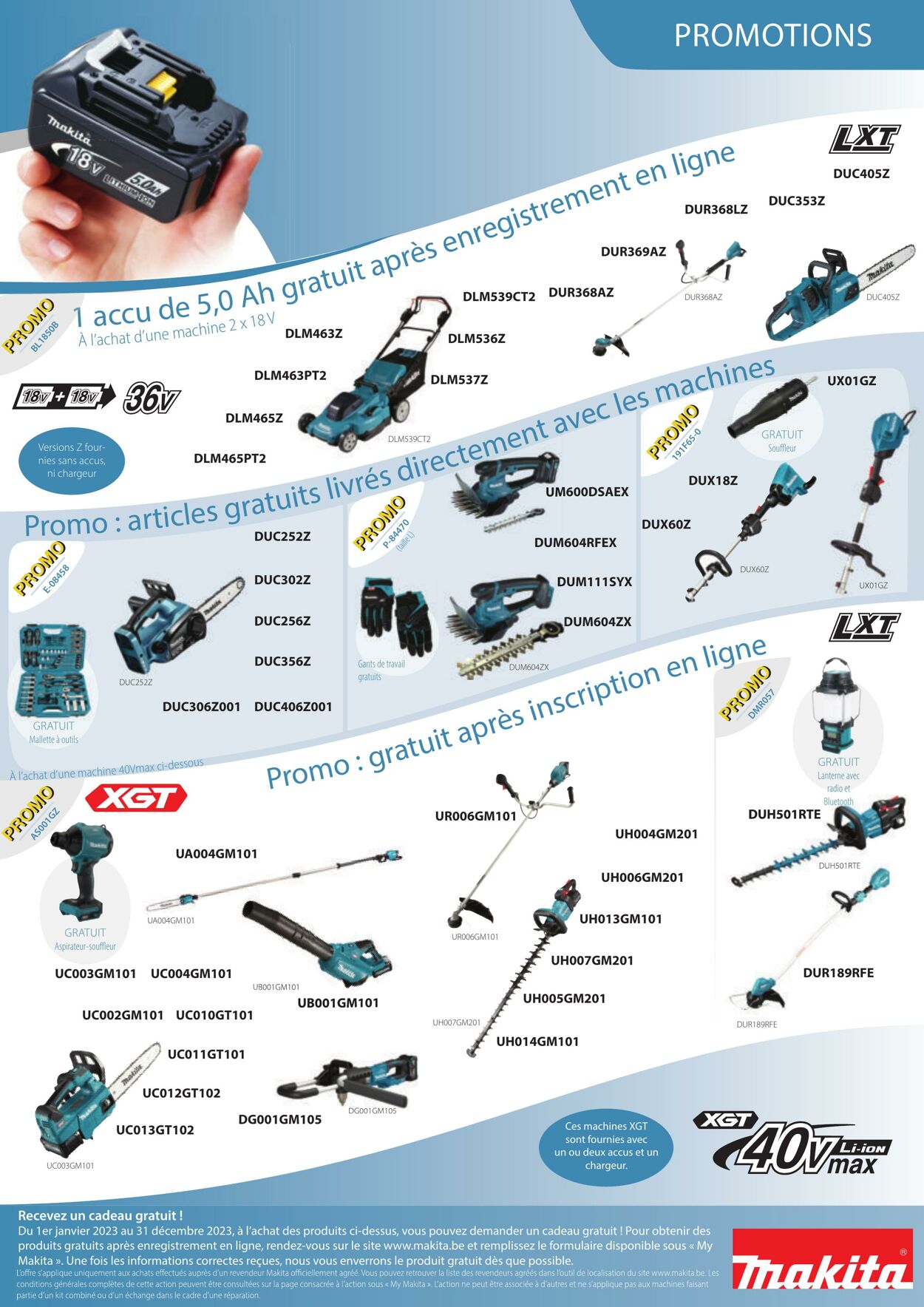 Folder Makita 01.01.2023 - 31.12.2023