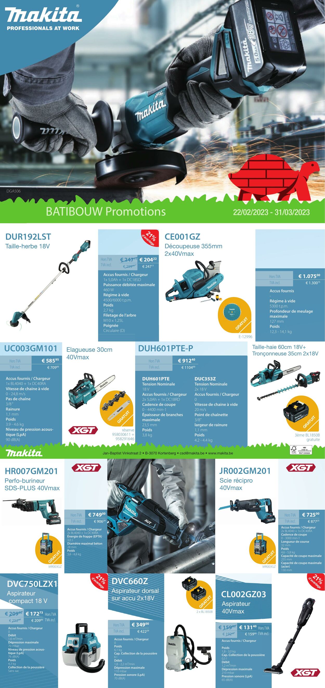 Folder Makita 14.03.2023 - 19.03.2023