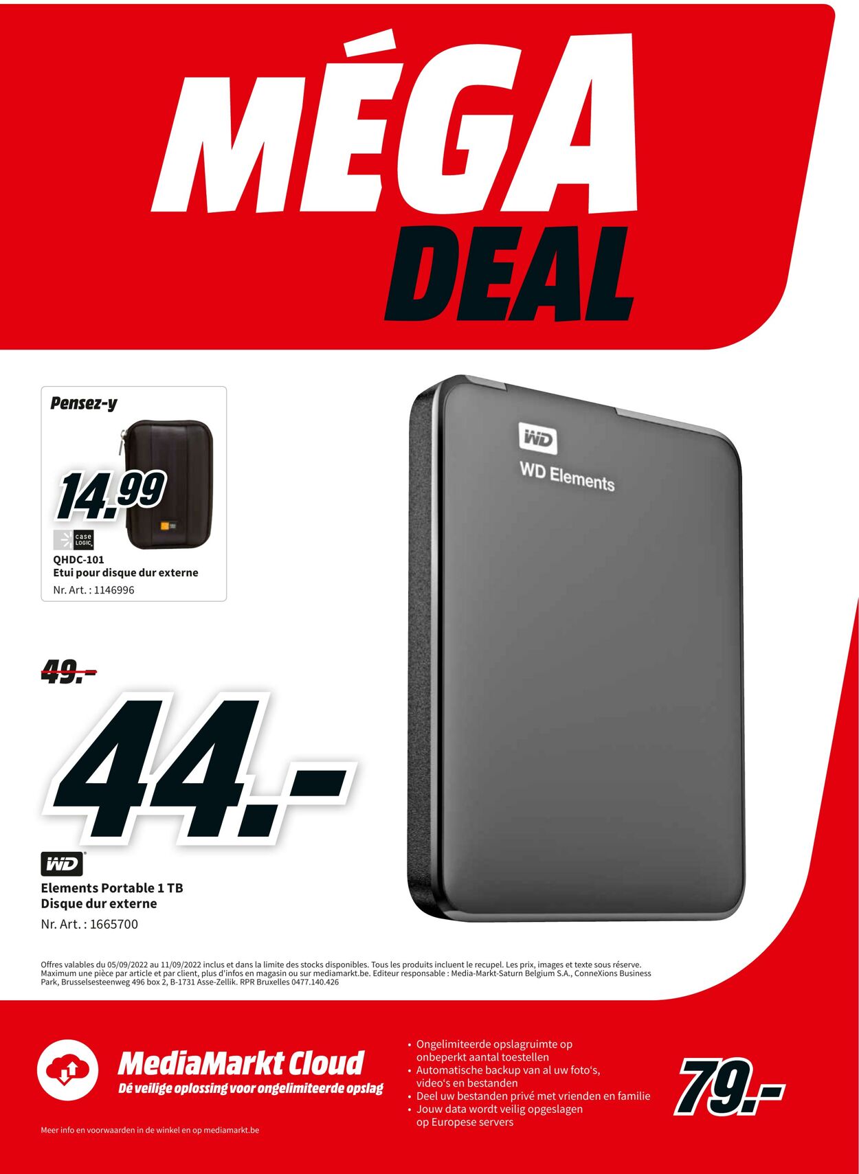 Folder MediaMarkt 05.09.2022 - 11.09.2022