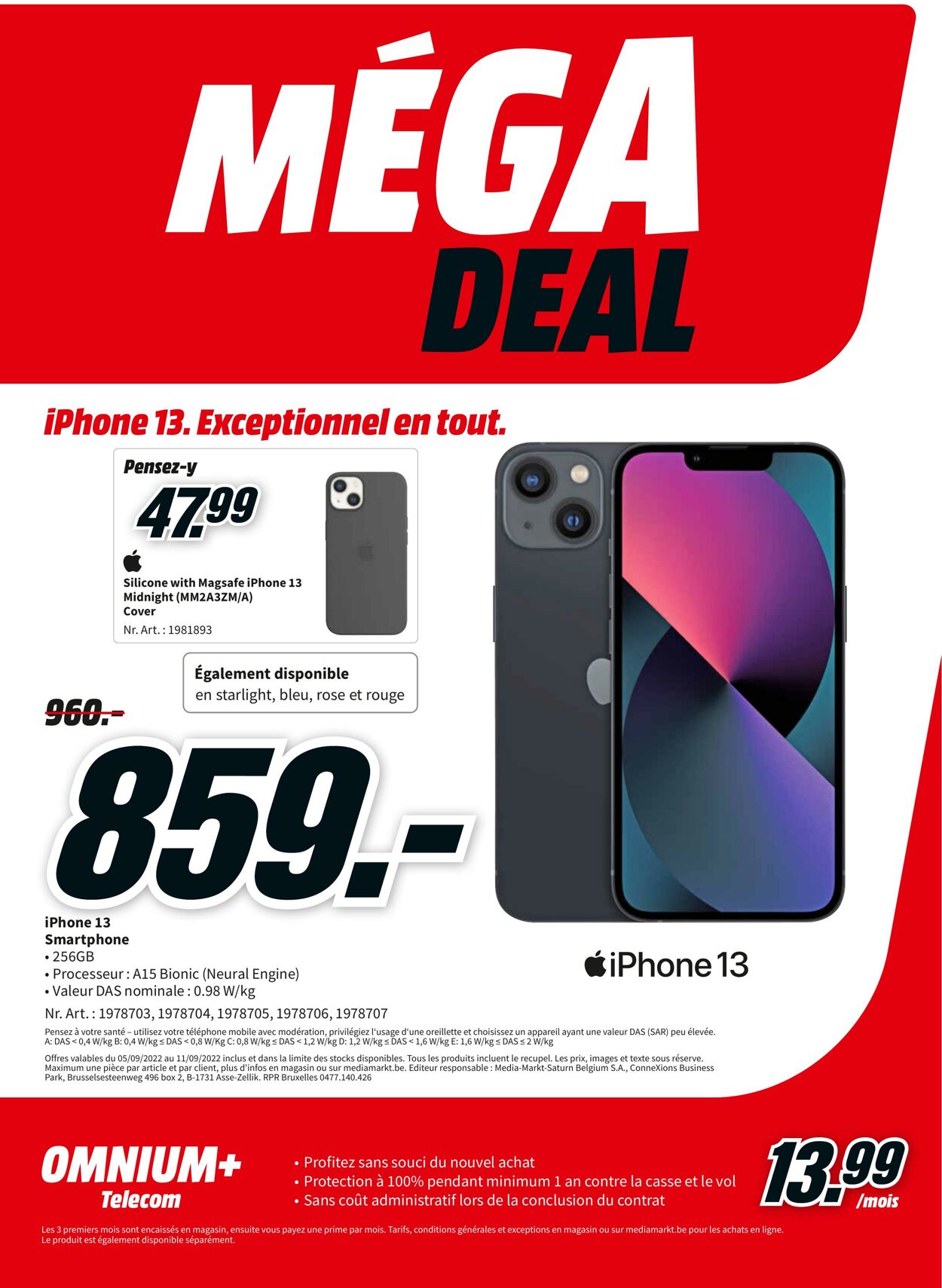 Folder MediaMarkt 05.09.2022 - 11.09.2022