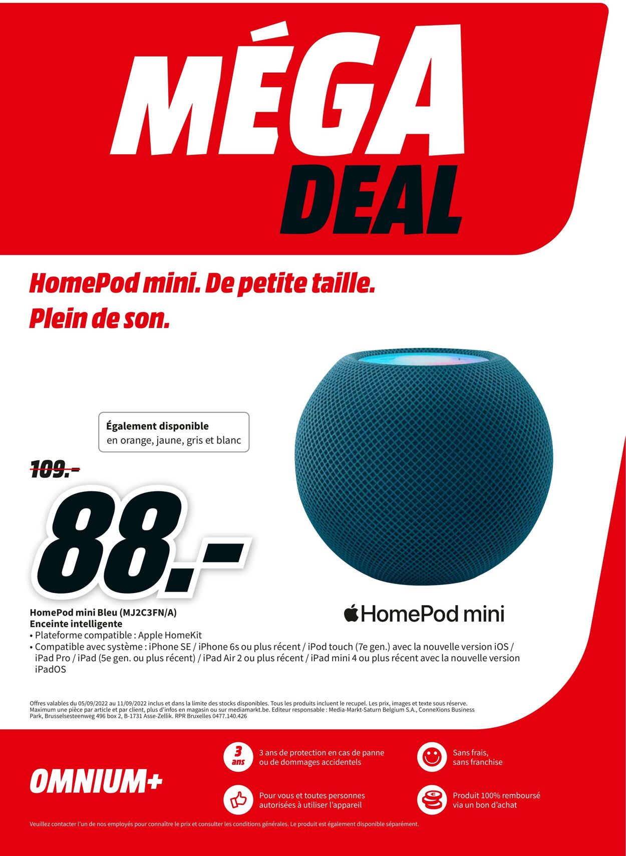 Folder MediaMarkt 05.09.2022 - 11.09.2022