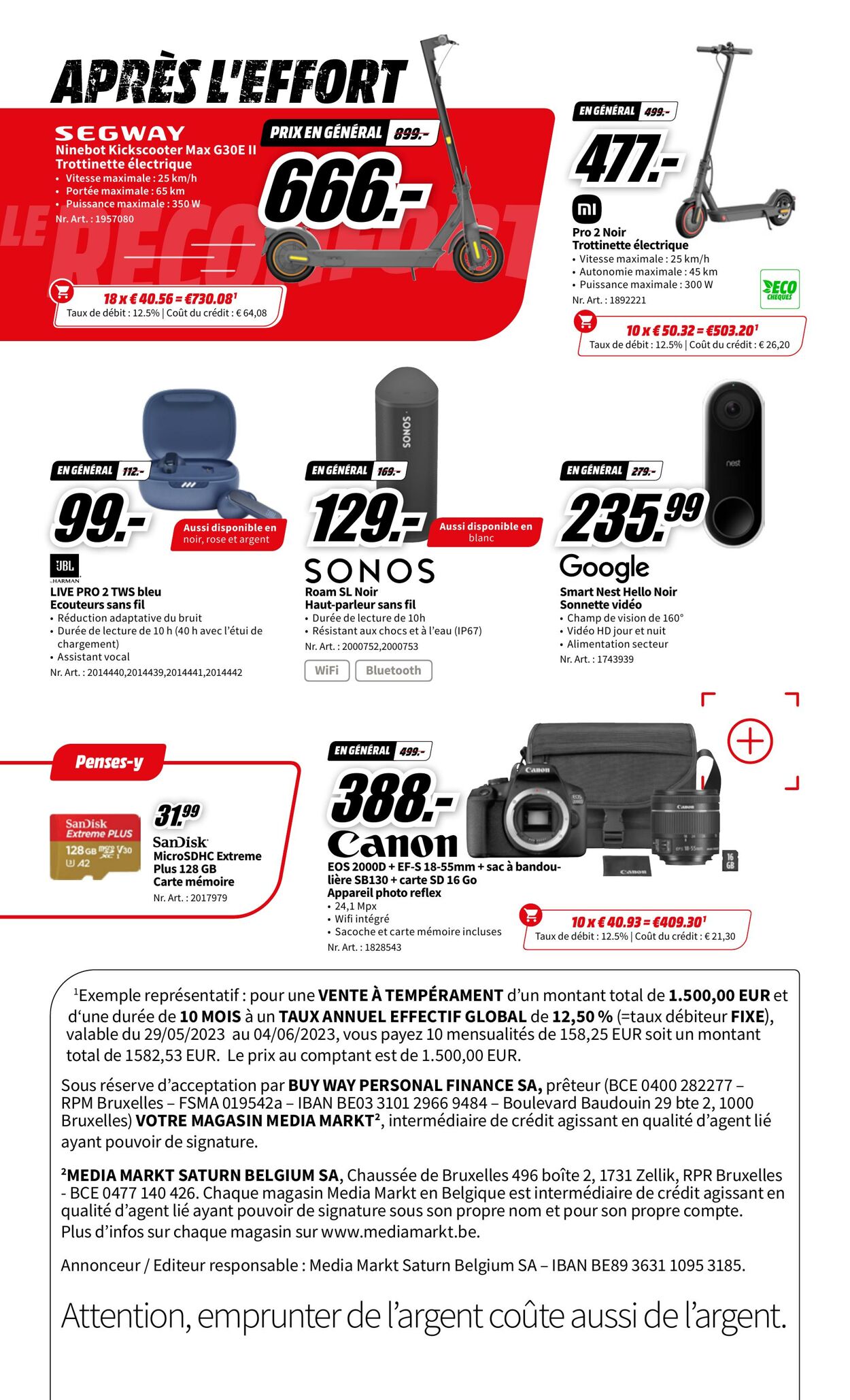 Folder MediaMarkt 29.05.2023 - 04.06.2023