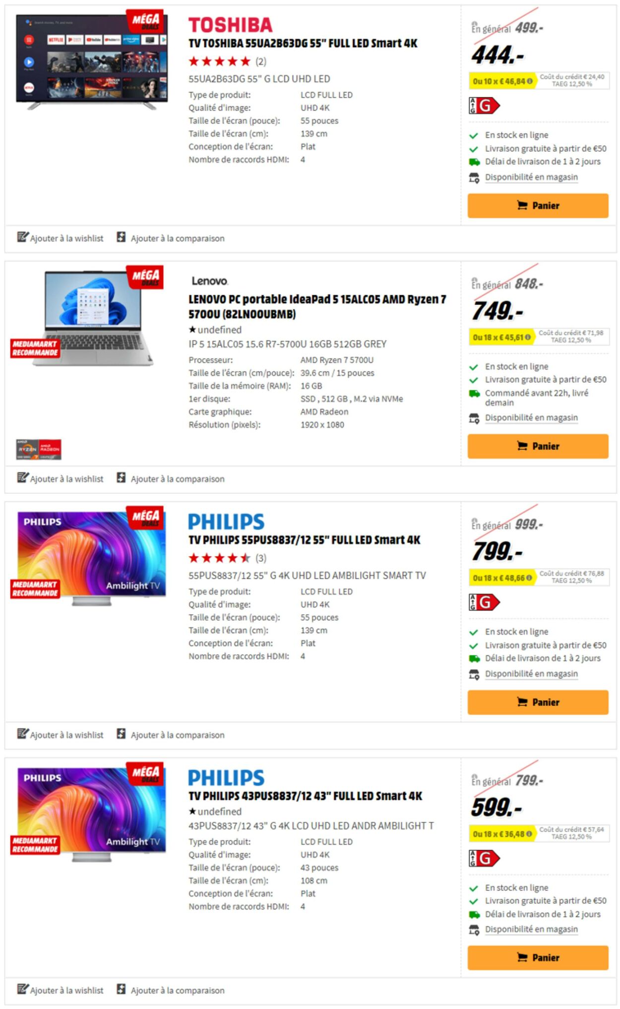 Folder MediaMarkt 16.02.2023 - 22.02.2023