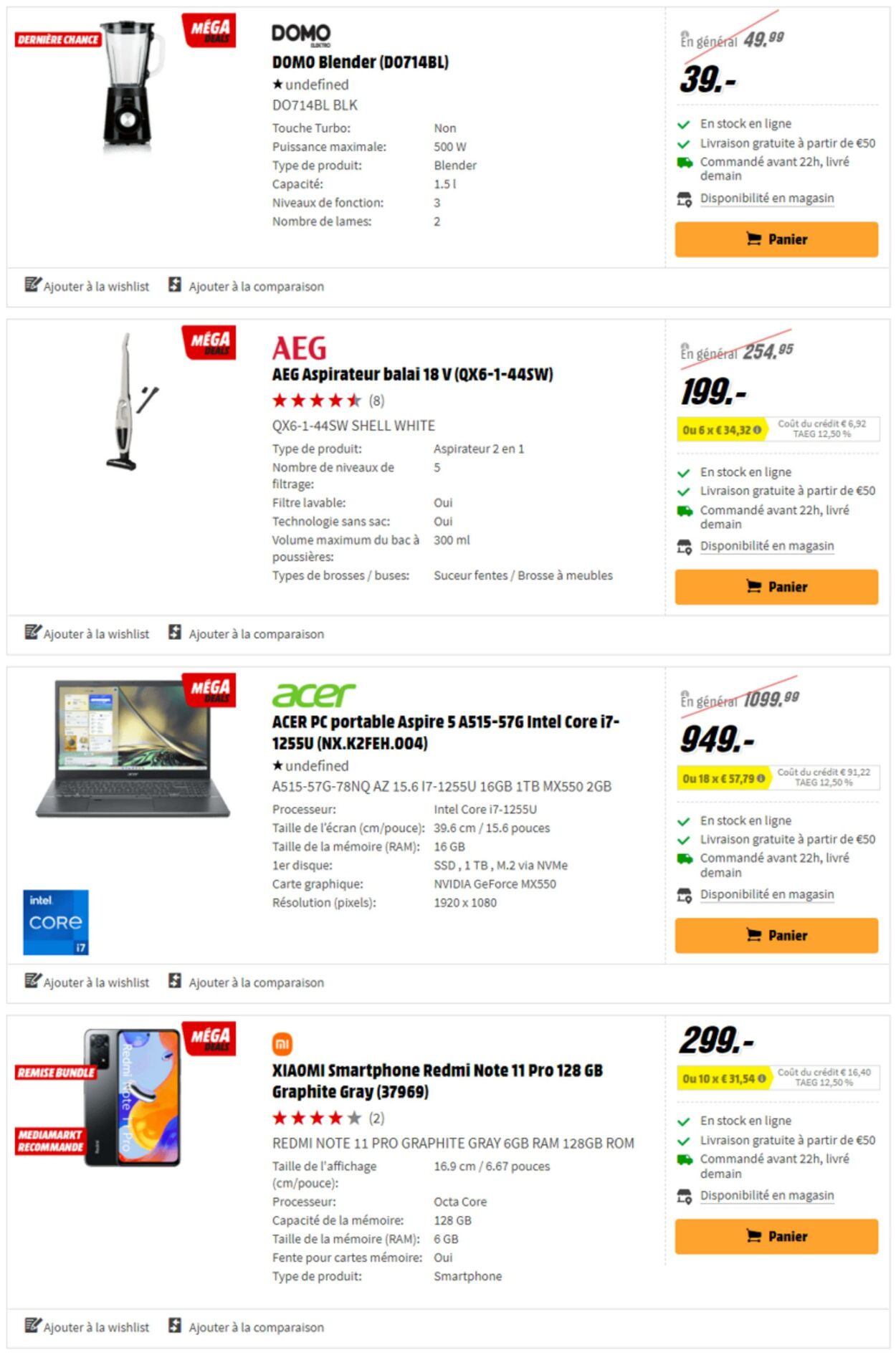 Folder MediaMarkt 16.02.2023 - 22.02.2023