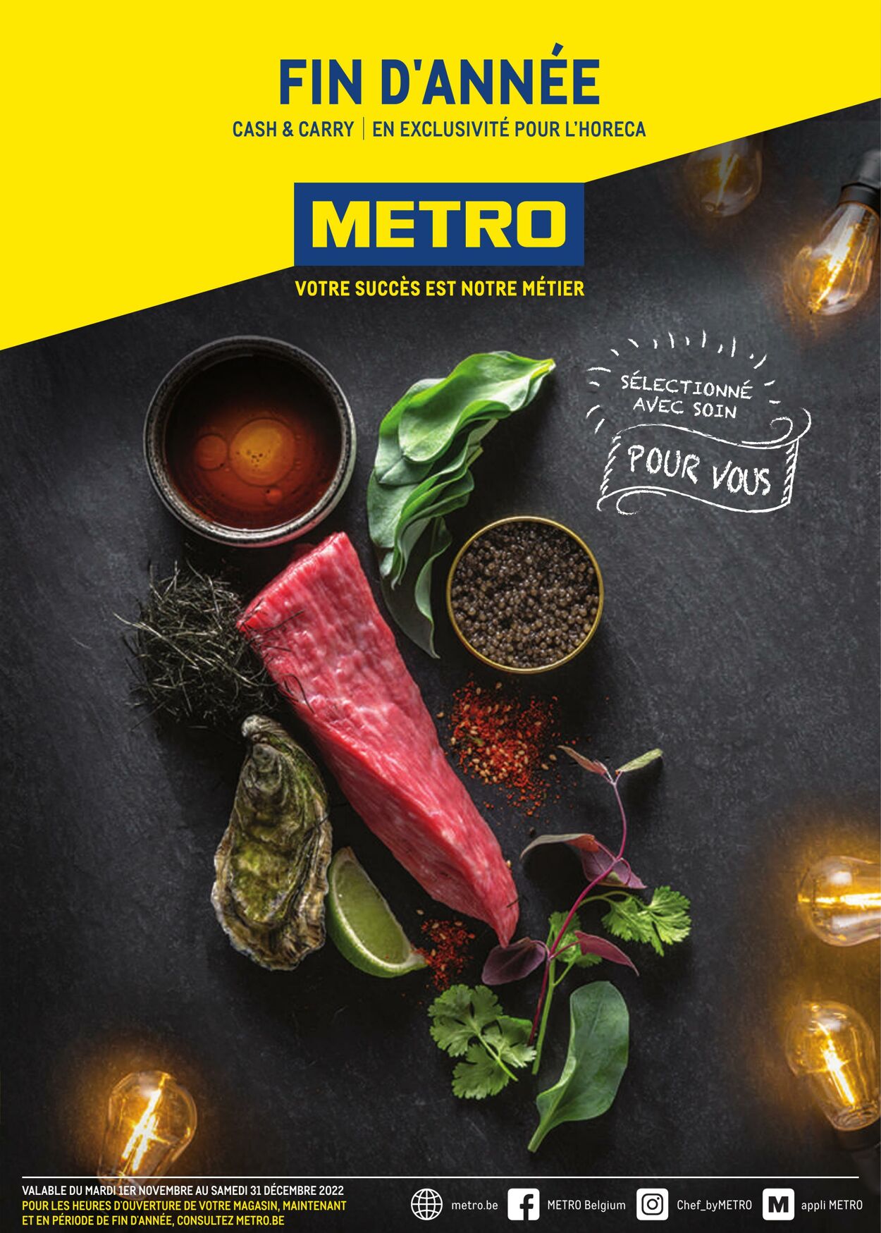 Metro Folder Promotionnel Valable Partir Du 01 10 Au 31 12 Page N 