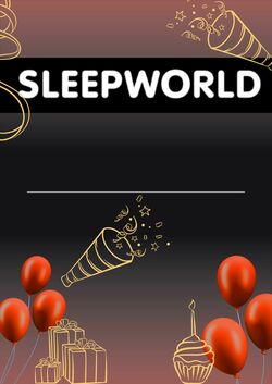 Folder Sleepworld 27.04.2023 - 10.05.2023