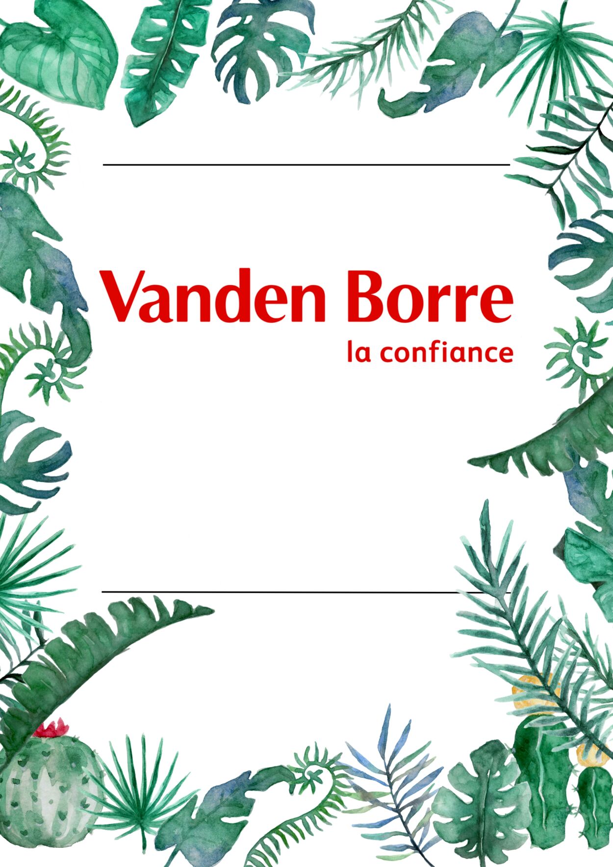 Folder Vanden Borre 20.04.2023 - 05.05.2023