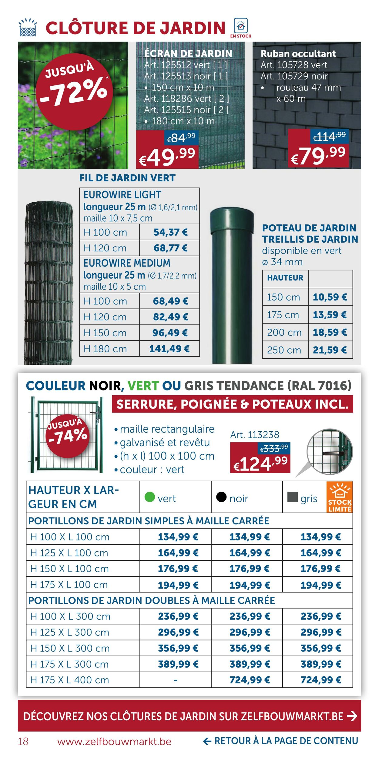 Folder Zelfbouwmarkt 28.02.2023 - 27.03.2023